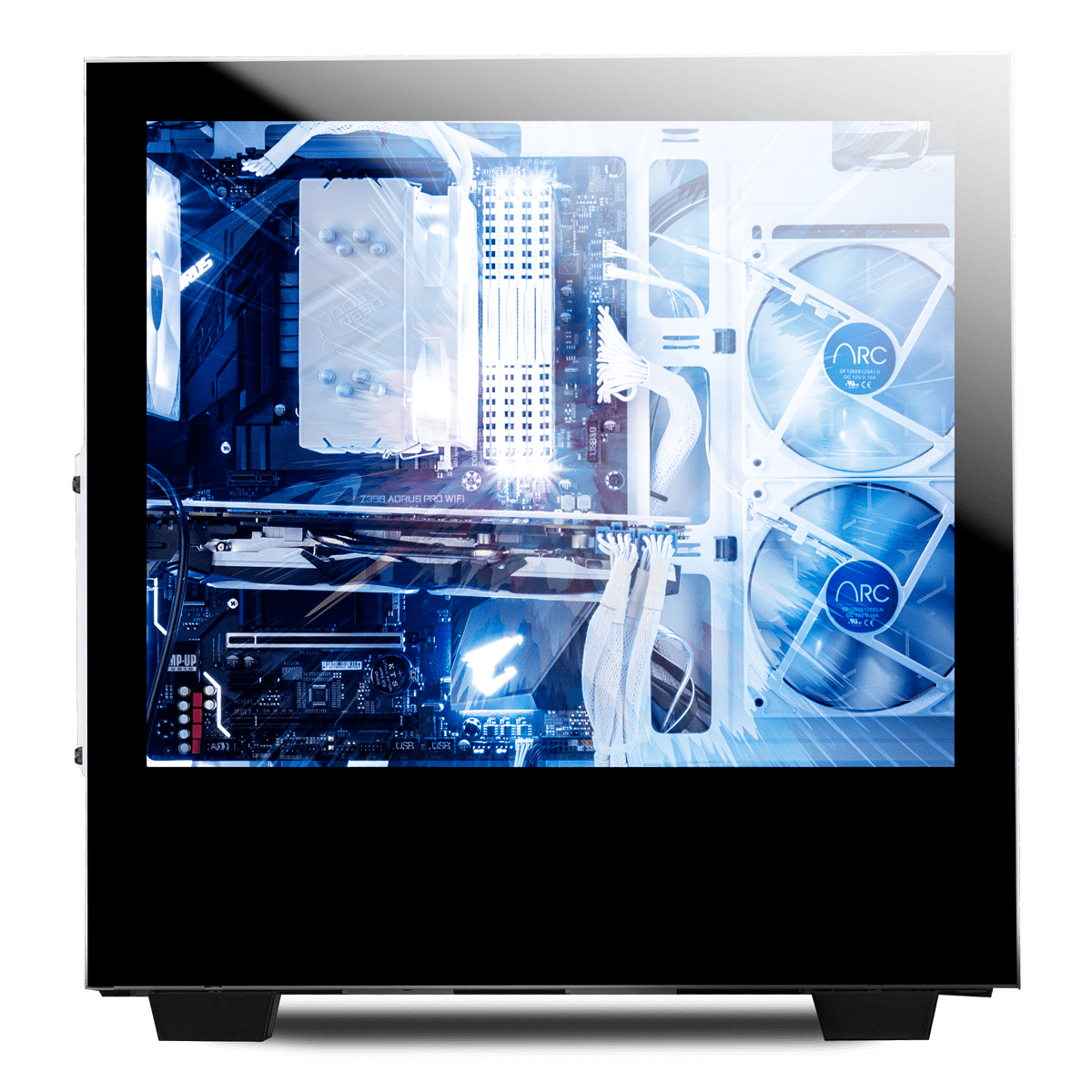 Ibuypower 240mm Addressable Rgb Liquid Cooling System White momsocity