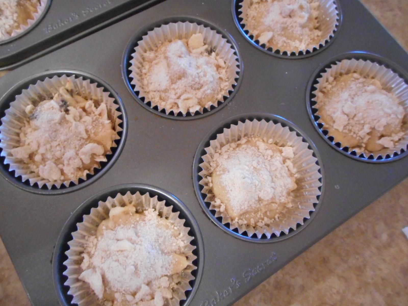 CranberryApple Cinnamon Streusel Muffins 14 Steps (with Pictures