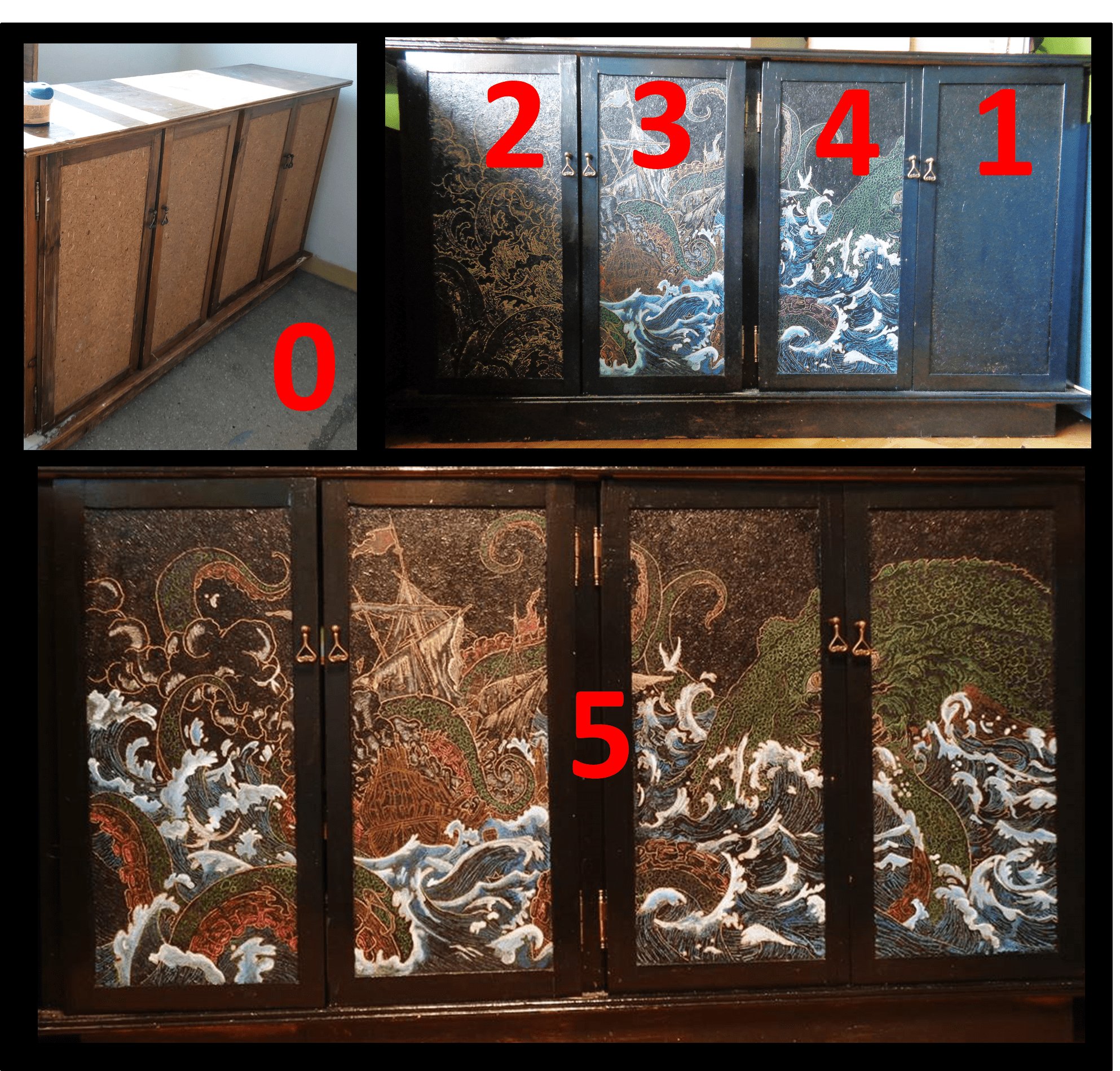 Laminated/chipboard Furniture Transformation (with Paint and Cheap