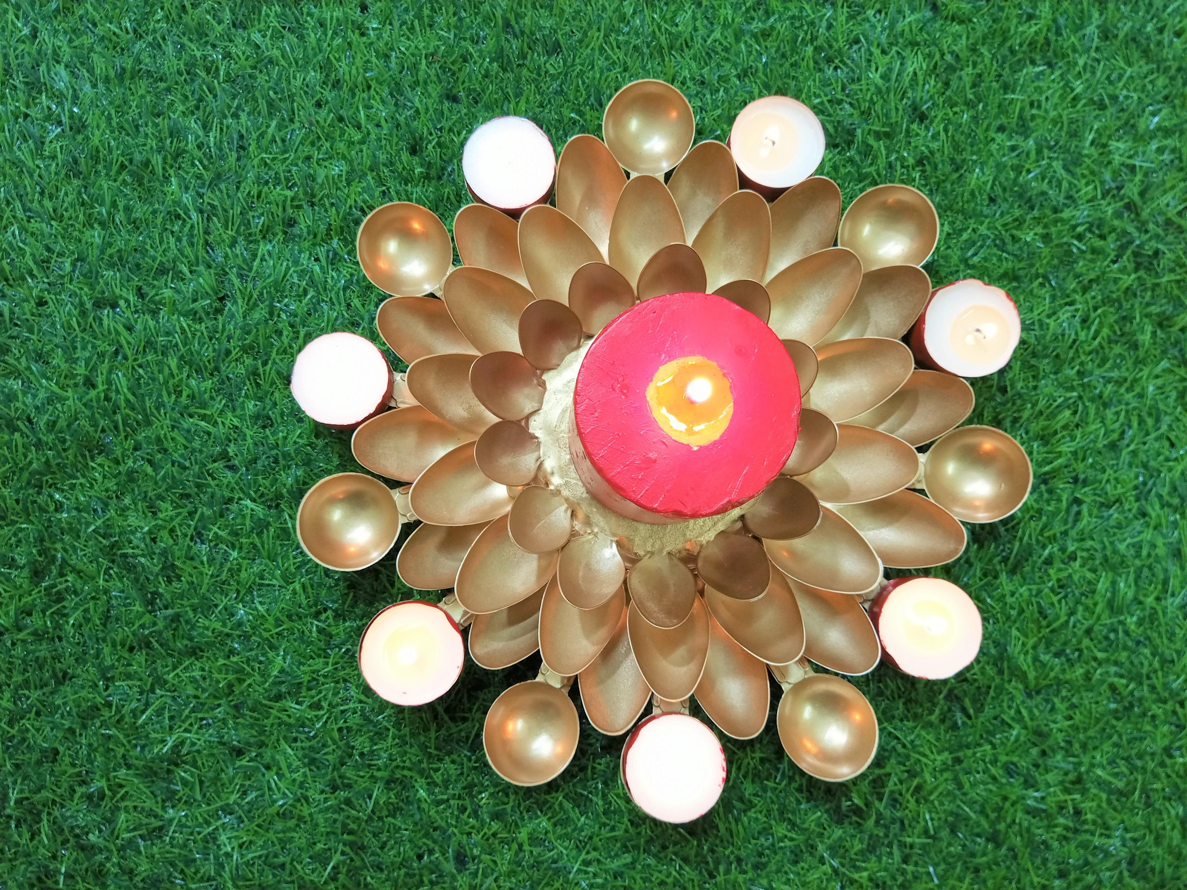 How to Make Spoon Candle Holder 4 Steps Instructables