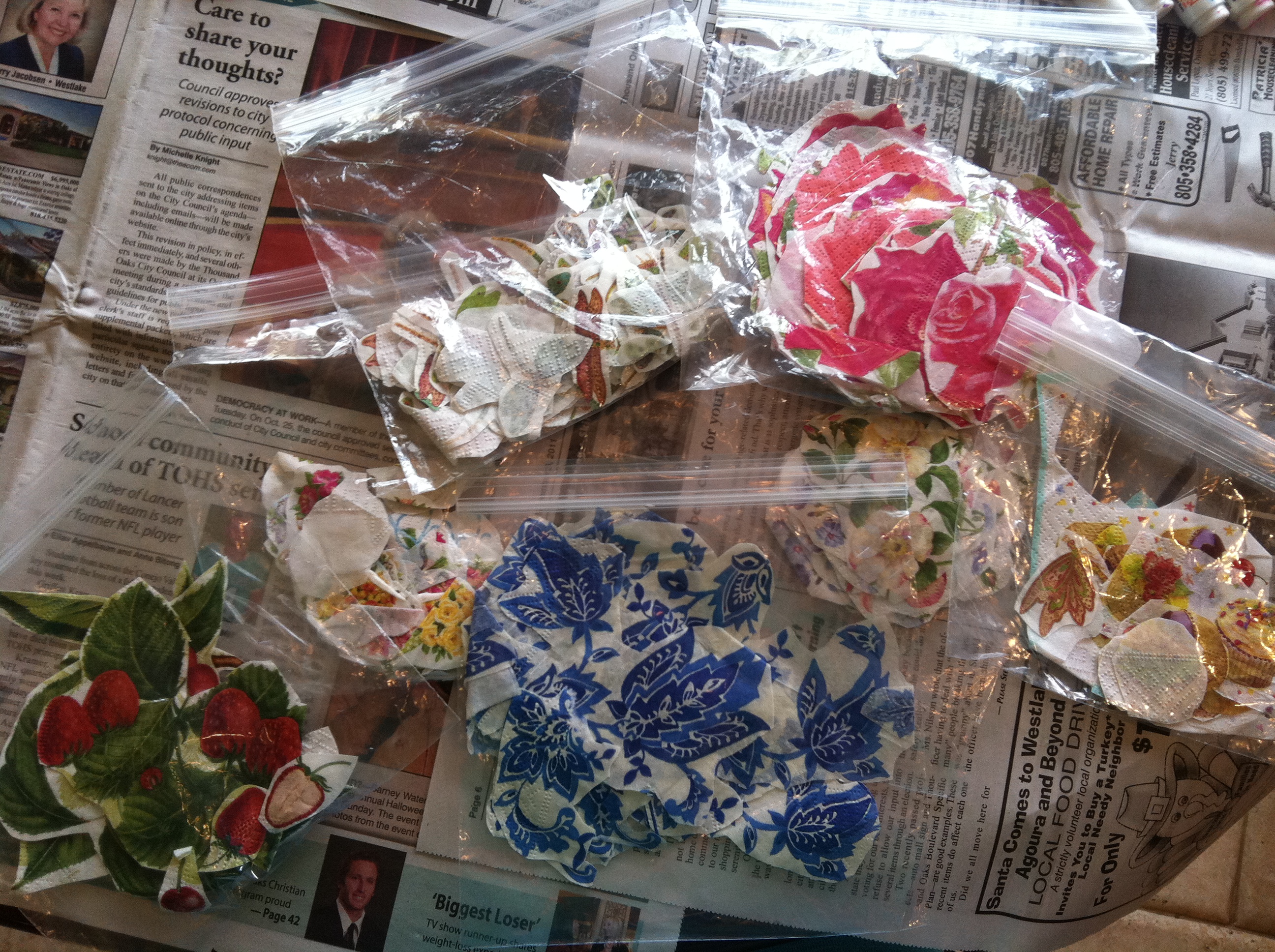 Decoupage Napkin Frames 5 Steps Instructables