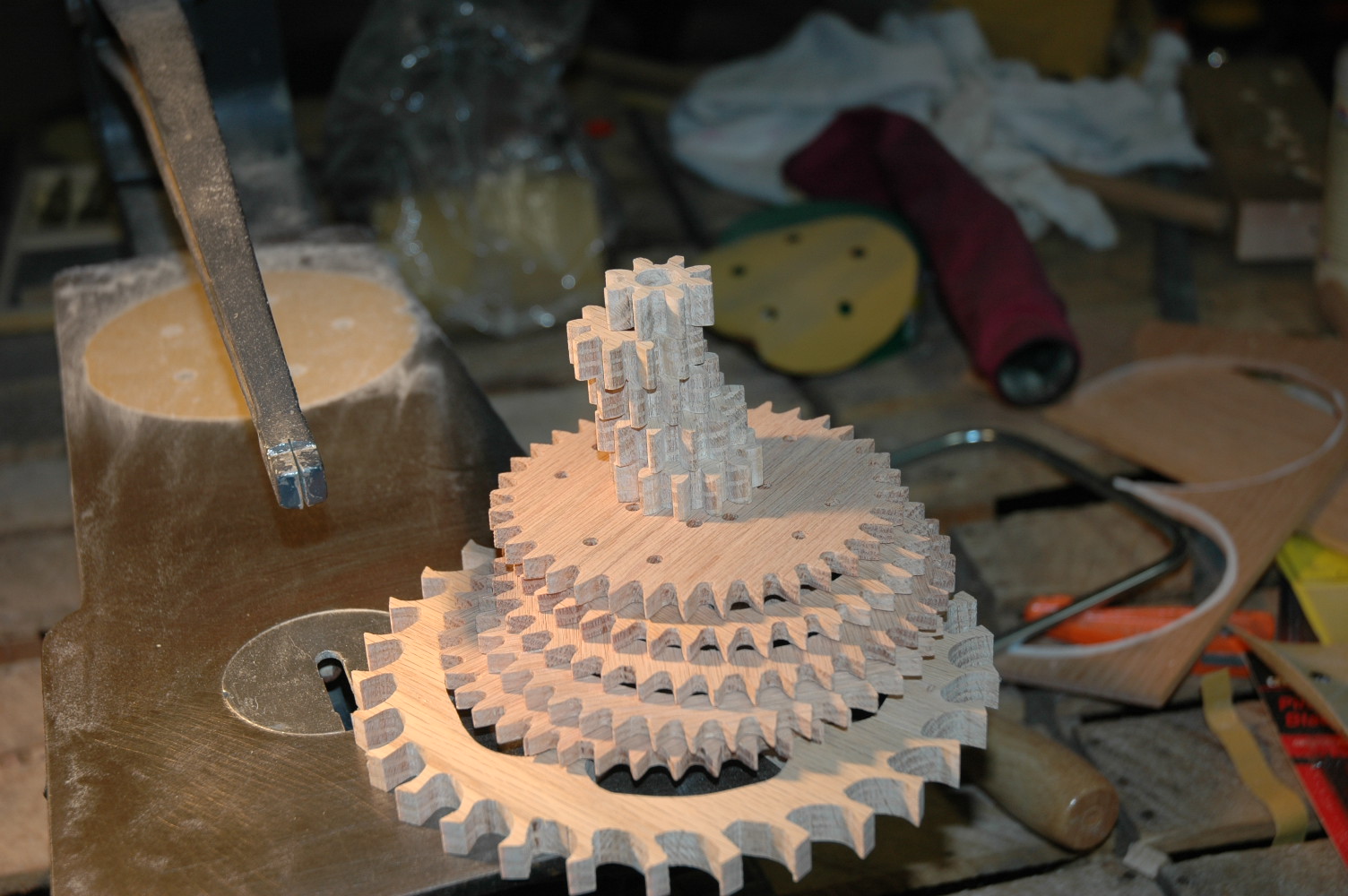 Wooden Gear Clock 9 Steps (with Pictures) Instructables