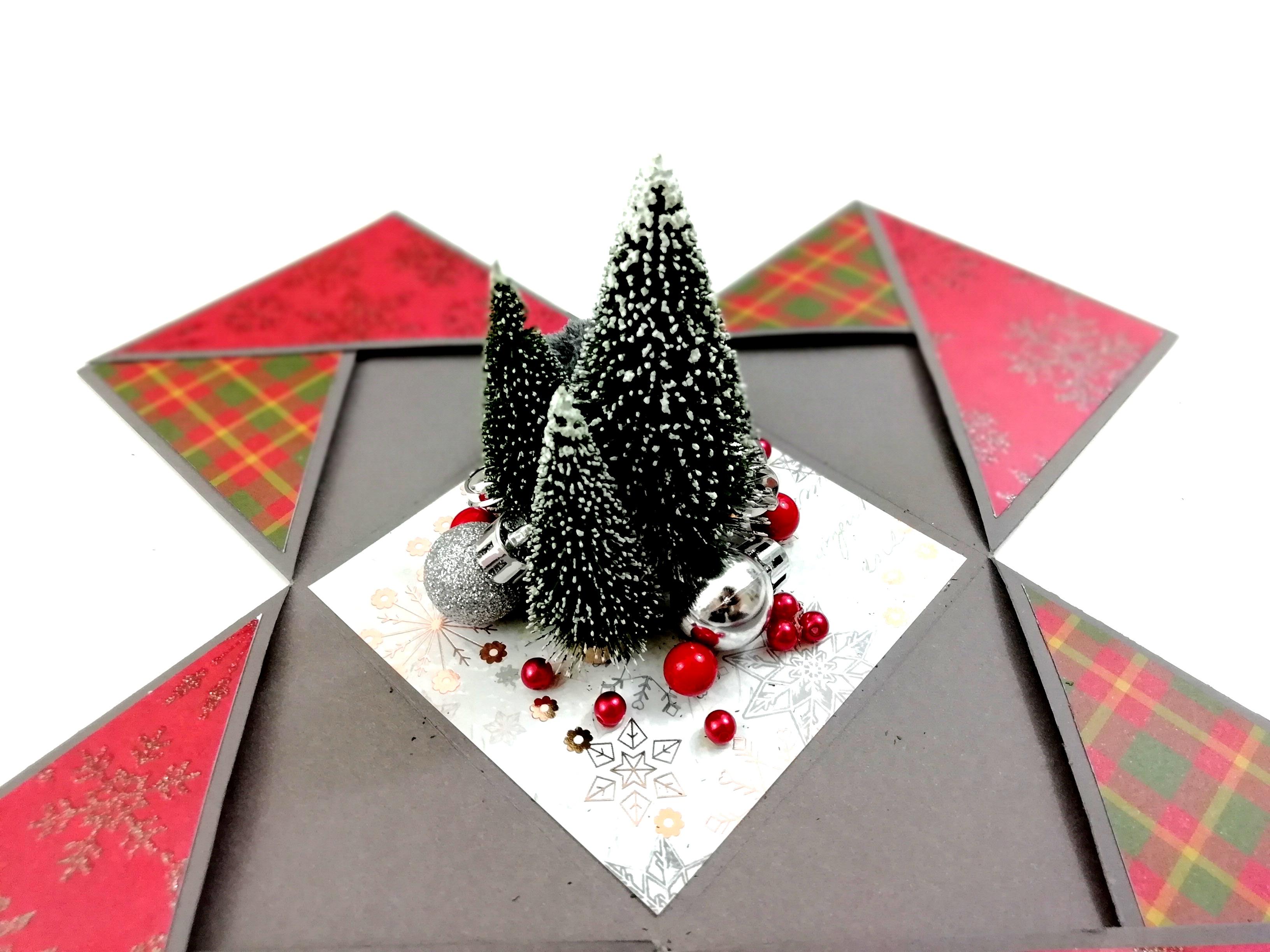 How to Make an Explosion Box for Christmas DIY Paper Crafts 8 Steps