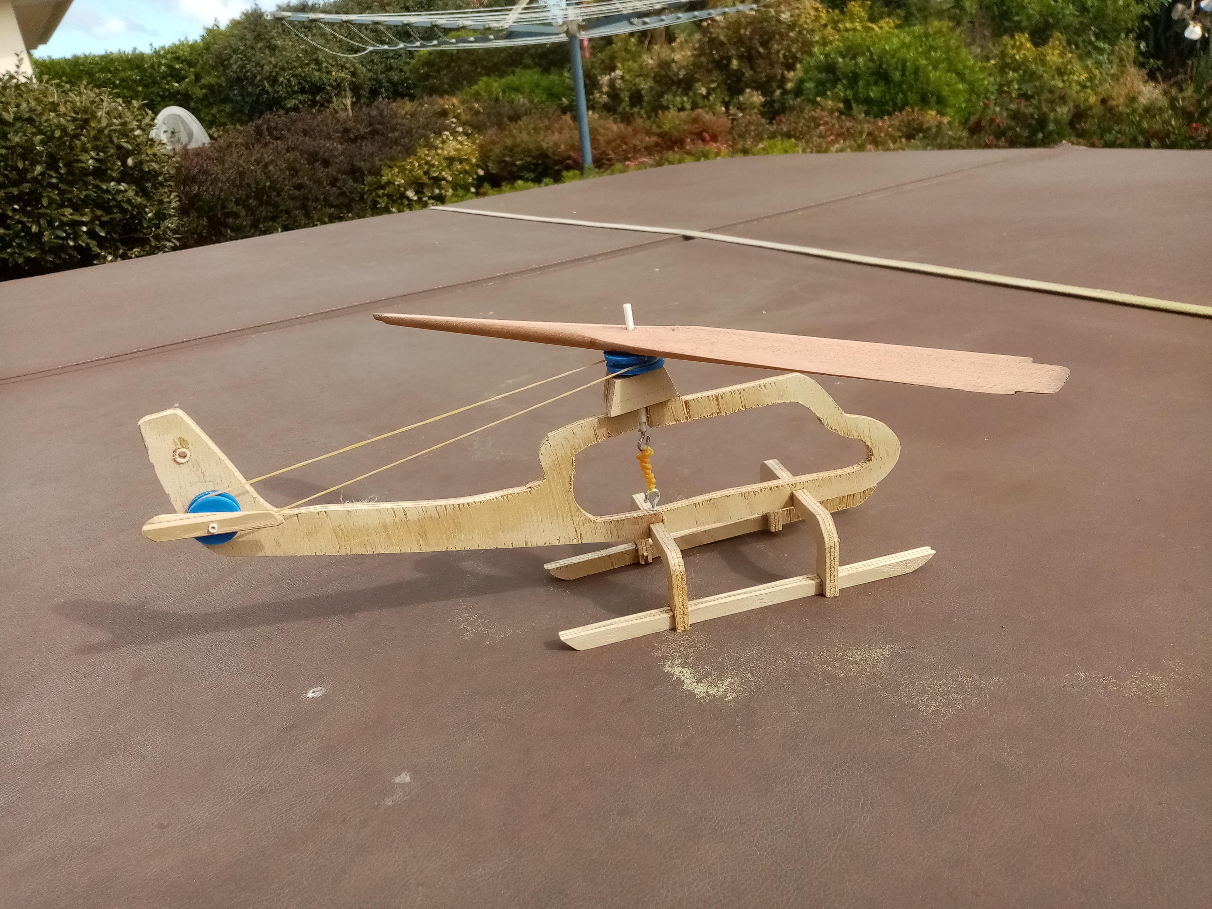 Will It Fly? Rubber Band Helicopter 9 Steps Instructables