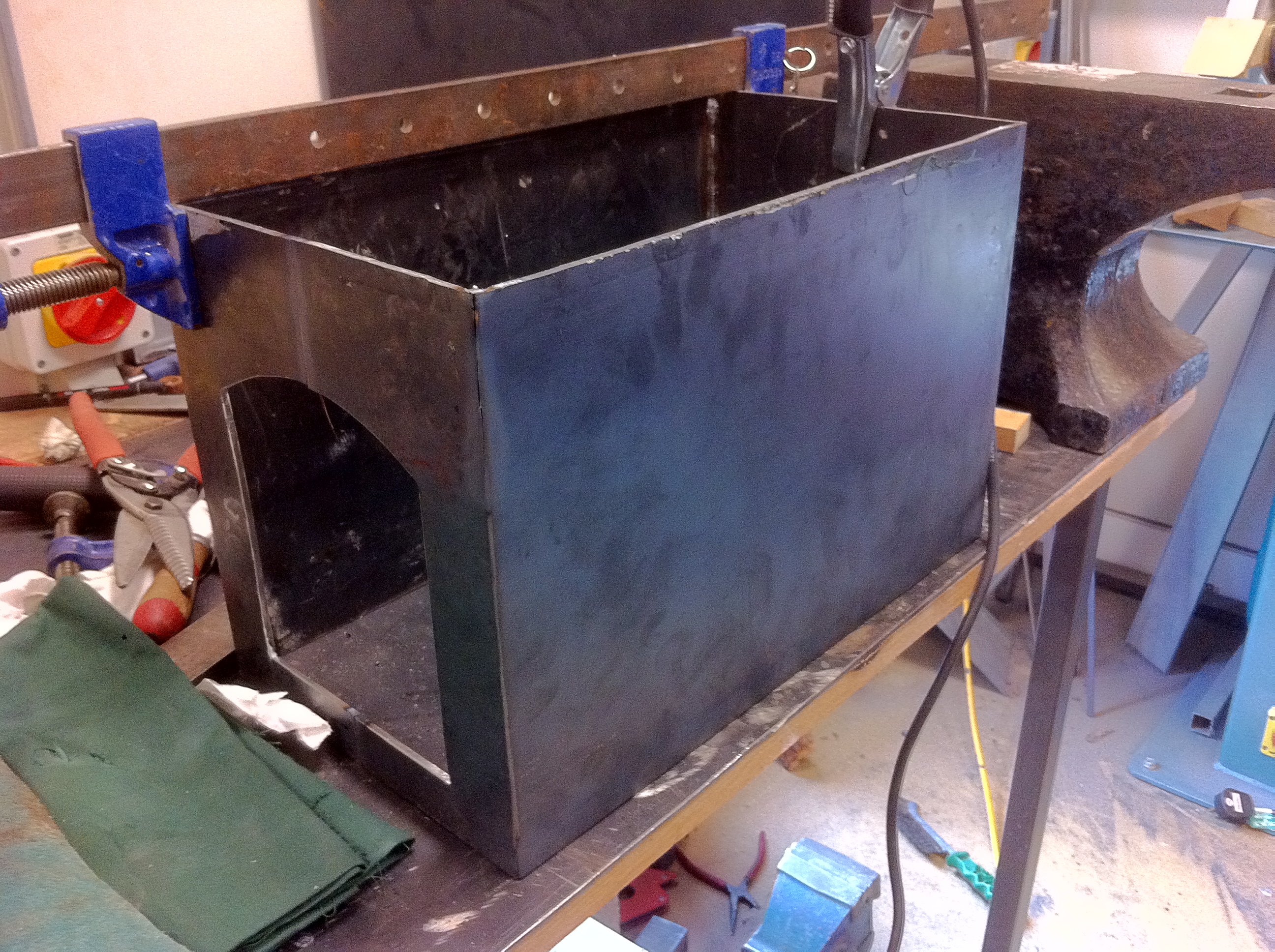 Woodburning Stove From Sheet Steel 6 Steps (with Pictures