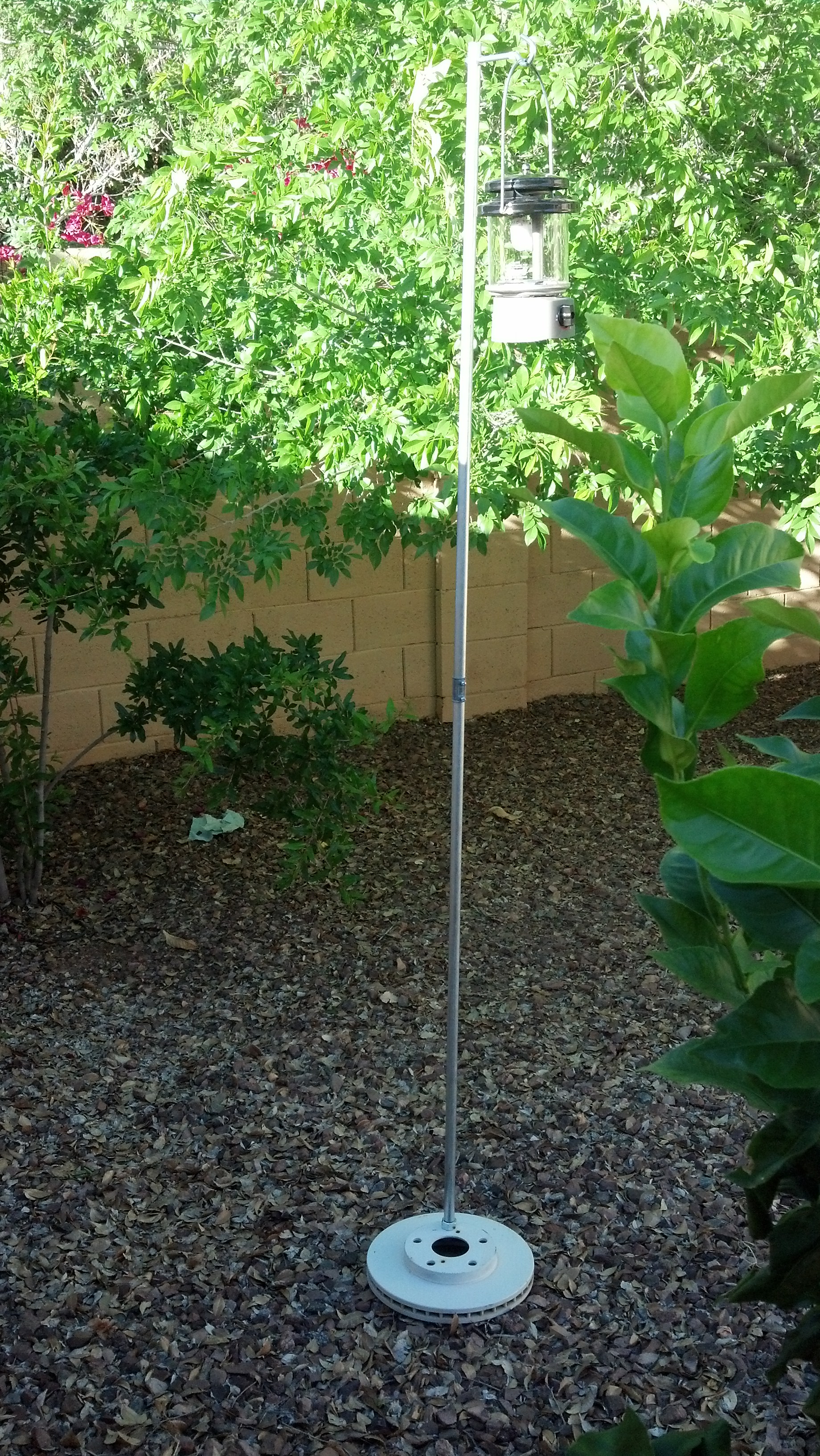 Portable Camp Lantern Holder Made at Chandler 5 Steps (with