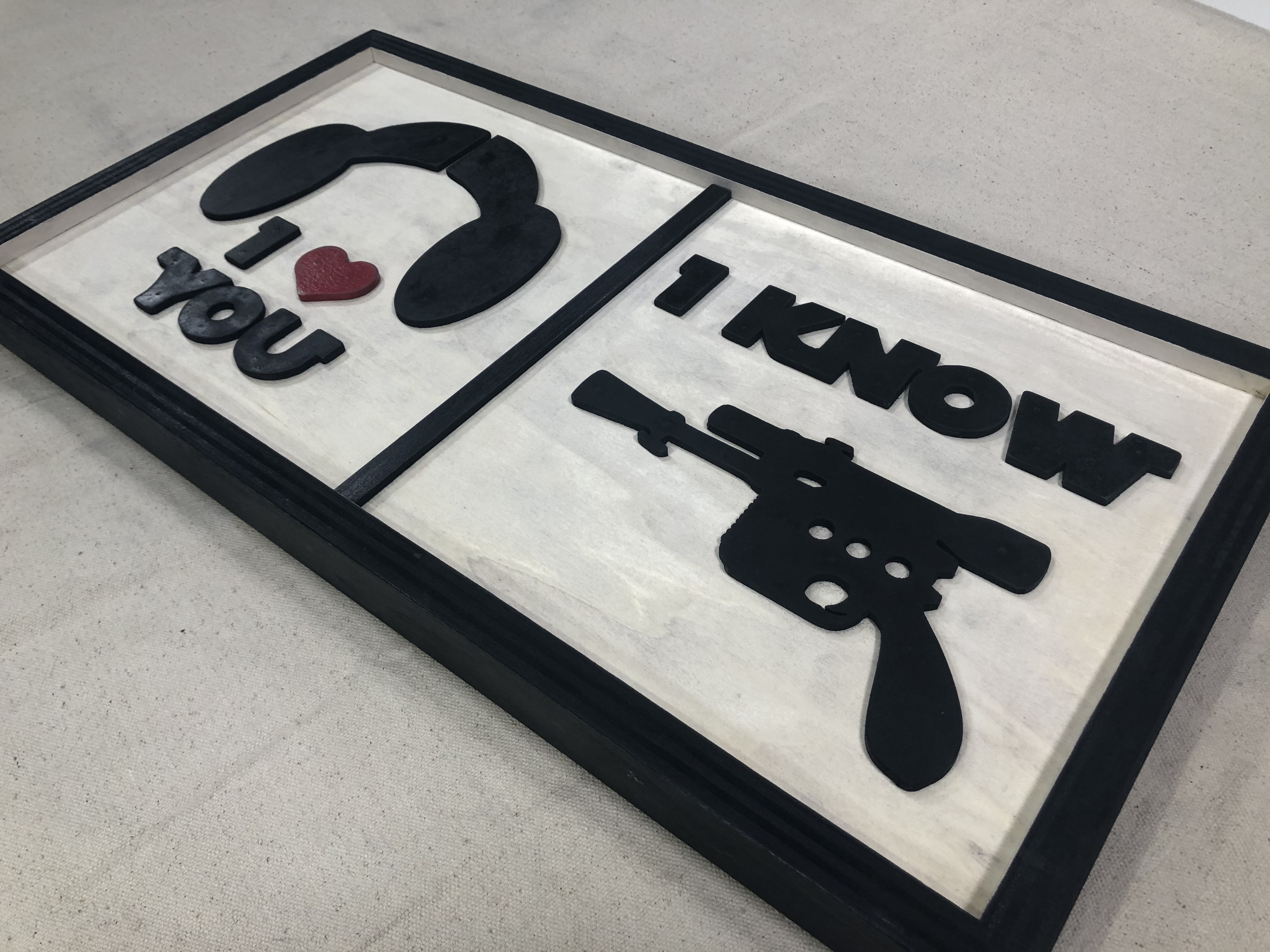 I Love You / I Know Wall Art 9 Steps (with Pictures) Instructables