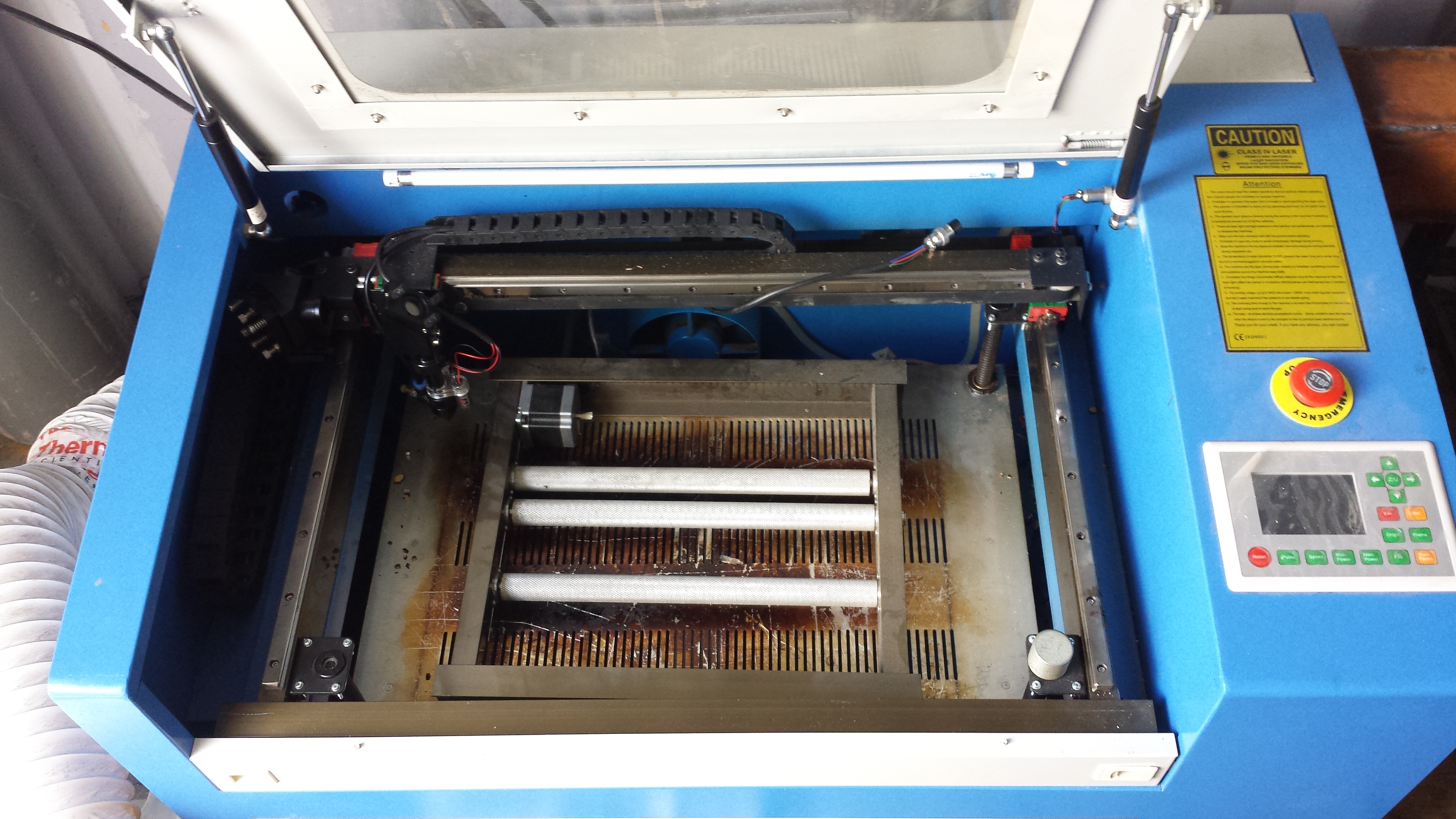 Laser Cutter, RD Works, Rotational Axis Proper Use 6 Steps (with