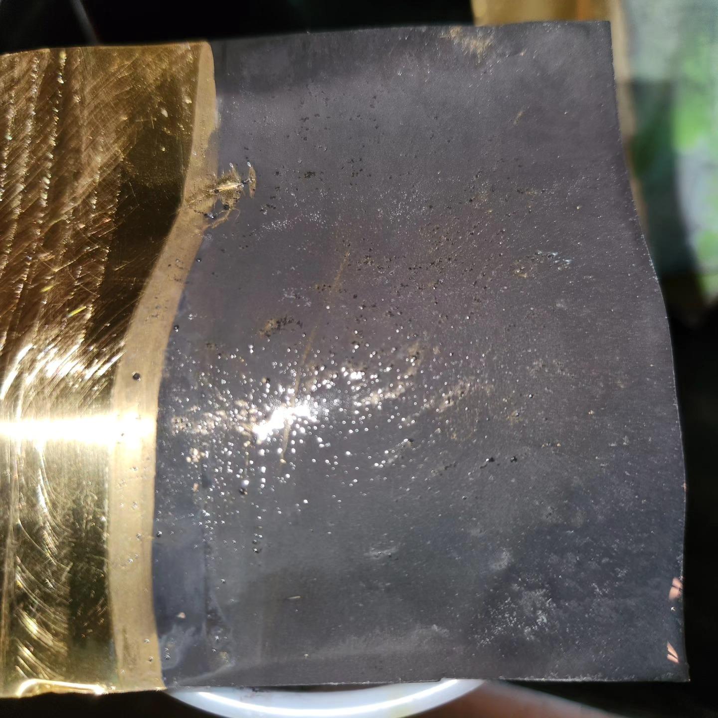 Plating Aluminium Sheets, Brass and Copper With Dragondroff Reagent