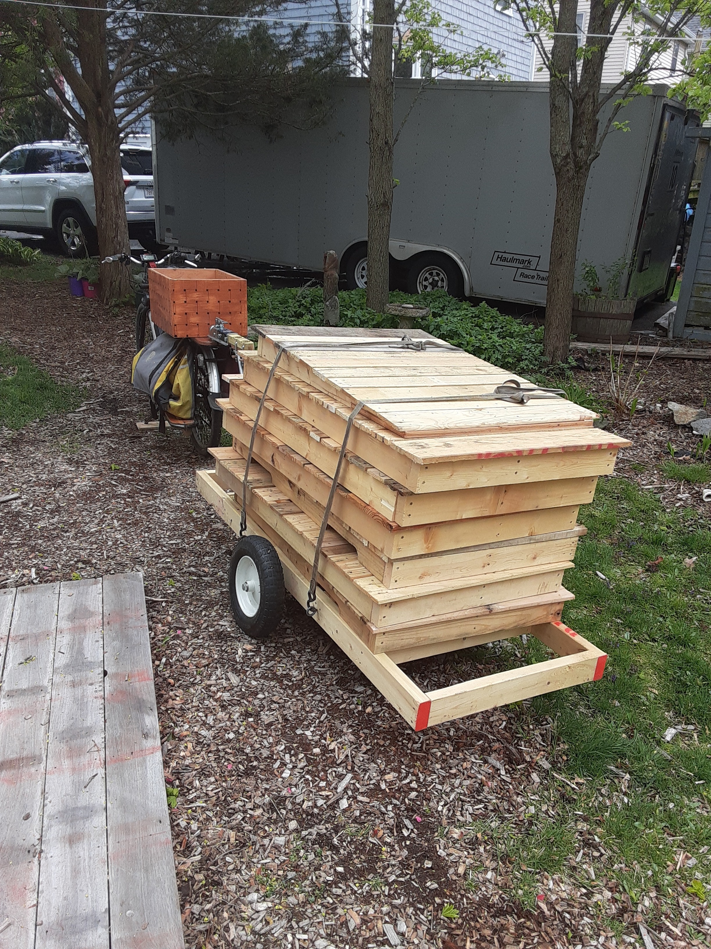 Heavy Duty Bike Trailer 8 Steps (with Pictures) Instructables