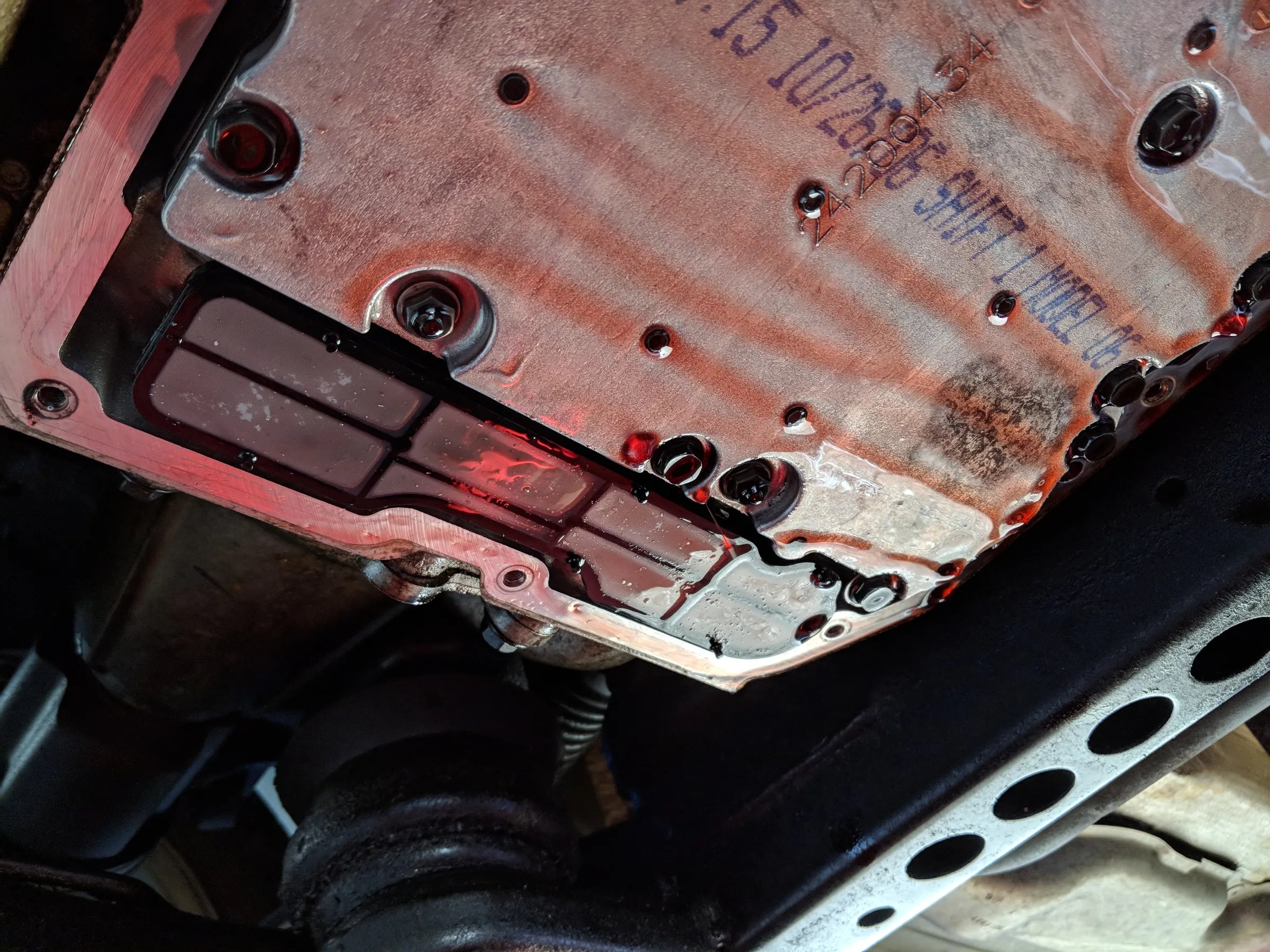 2007 Cadillac DTS Transmission Fluid Change (all 7.5 Ish Quarts) 13