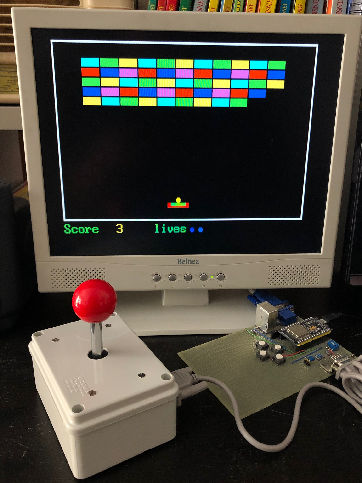 ESP32 VGA Arcade Games and Joystick 6 Steps (with Pictures