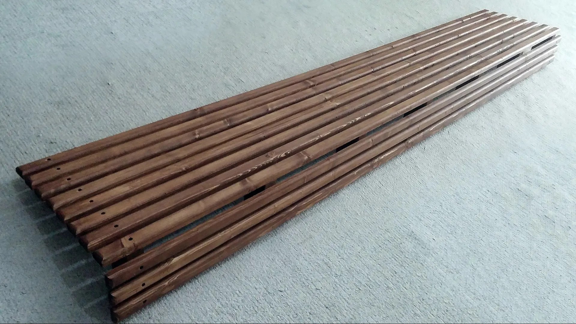 Outdoor Wooden Slat Bench Seat 20 Steps (with Pictures) Instructables