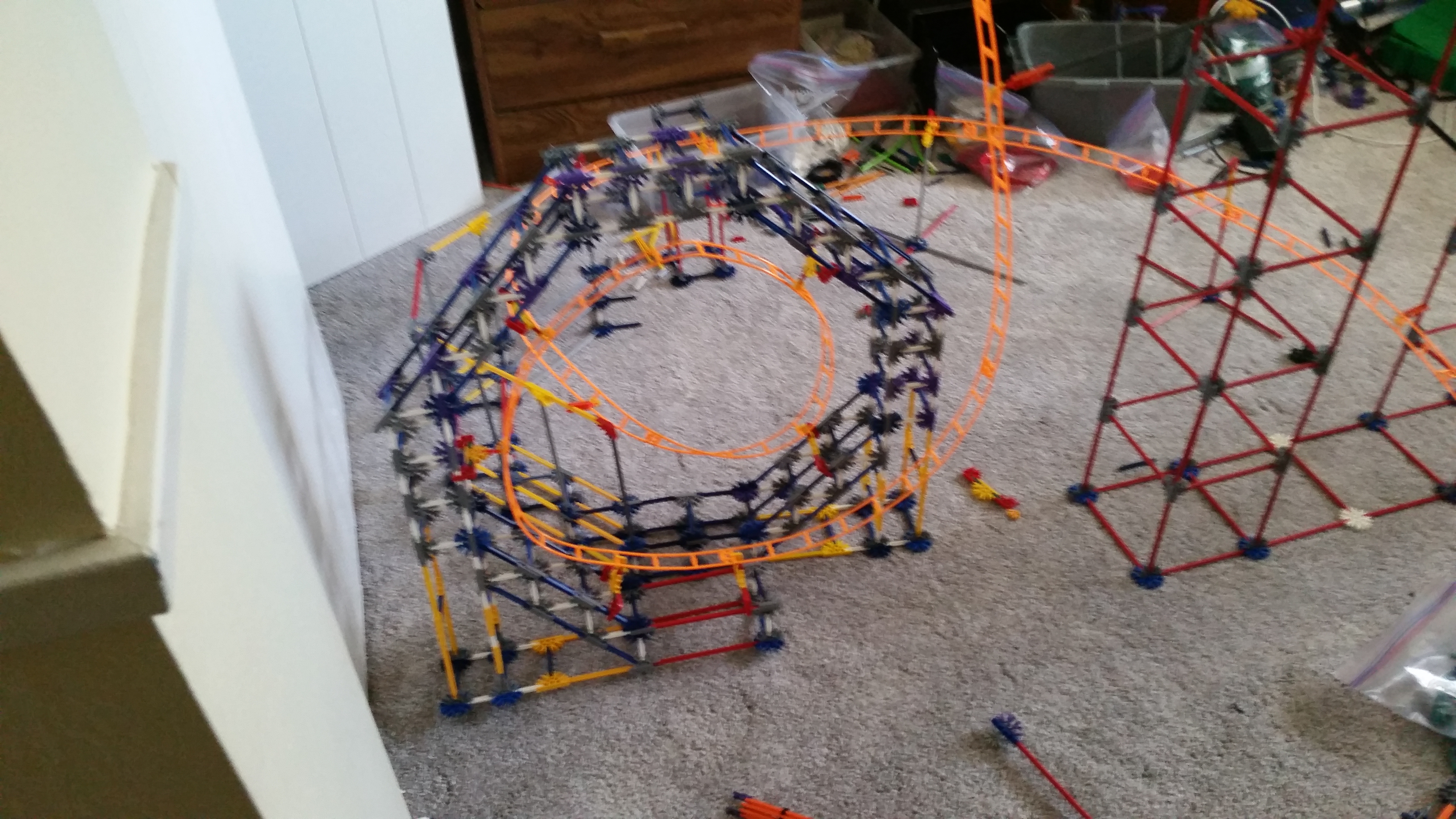 Loop. a Knex Roller Coaster Instructables
