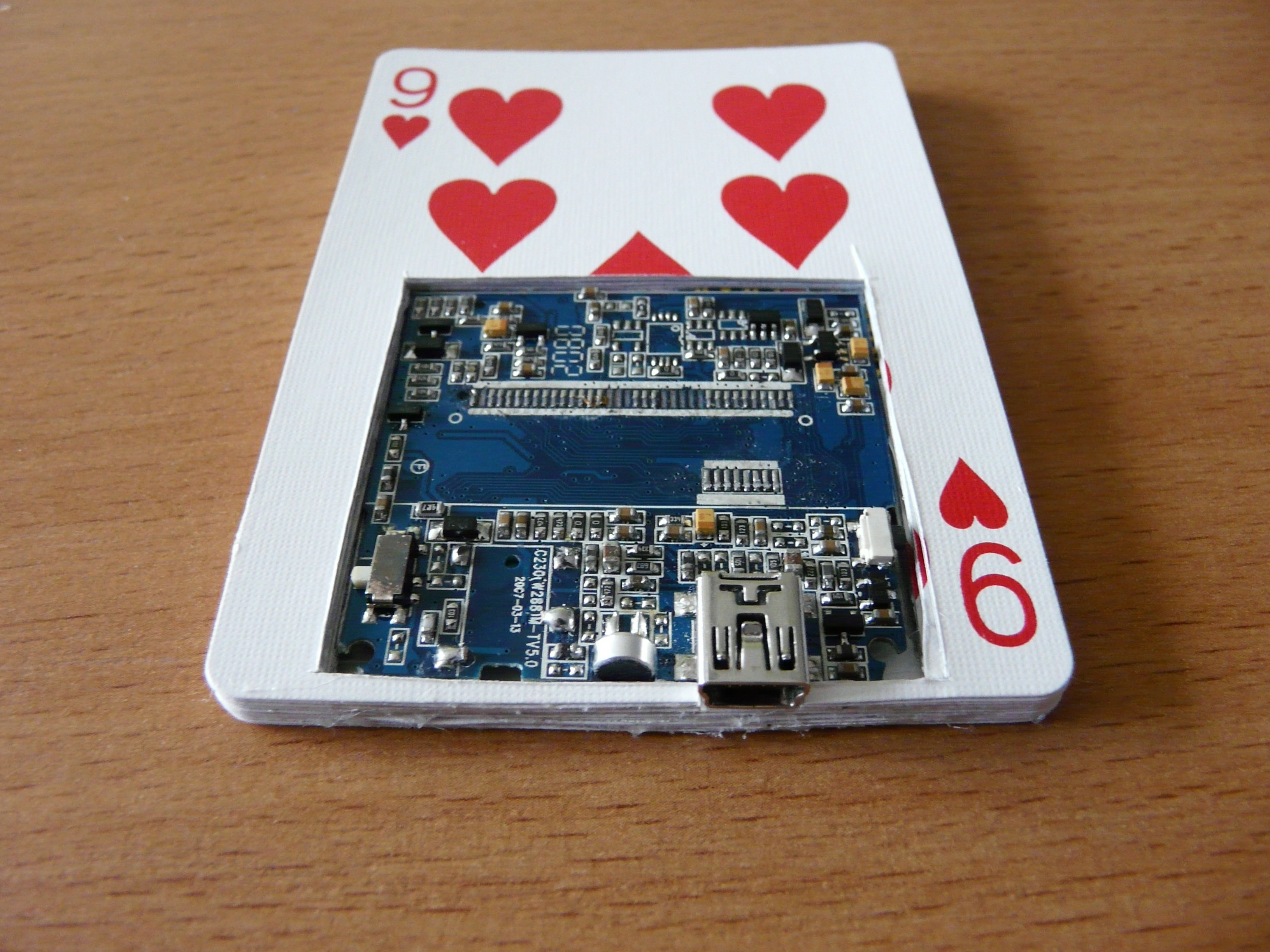 Playing Card Set Pendrive 5 Steps Instructables