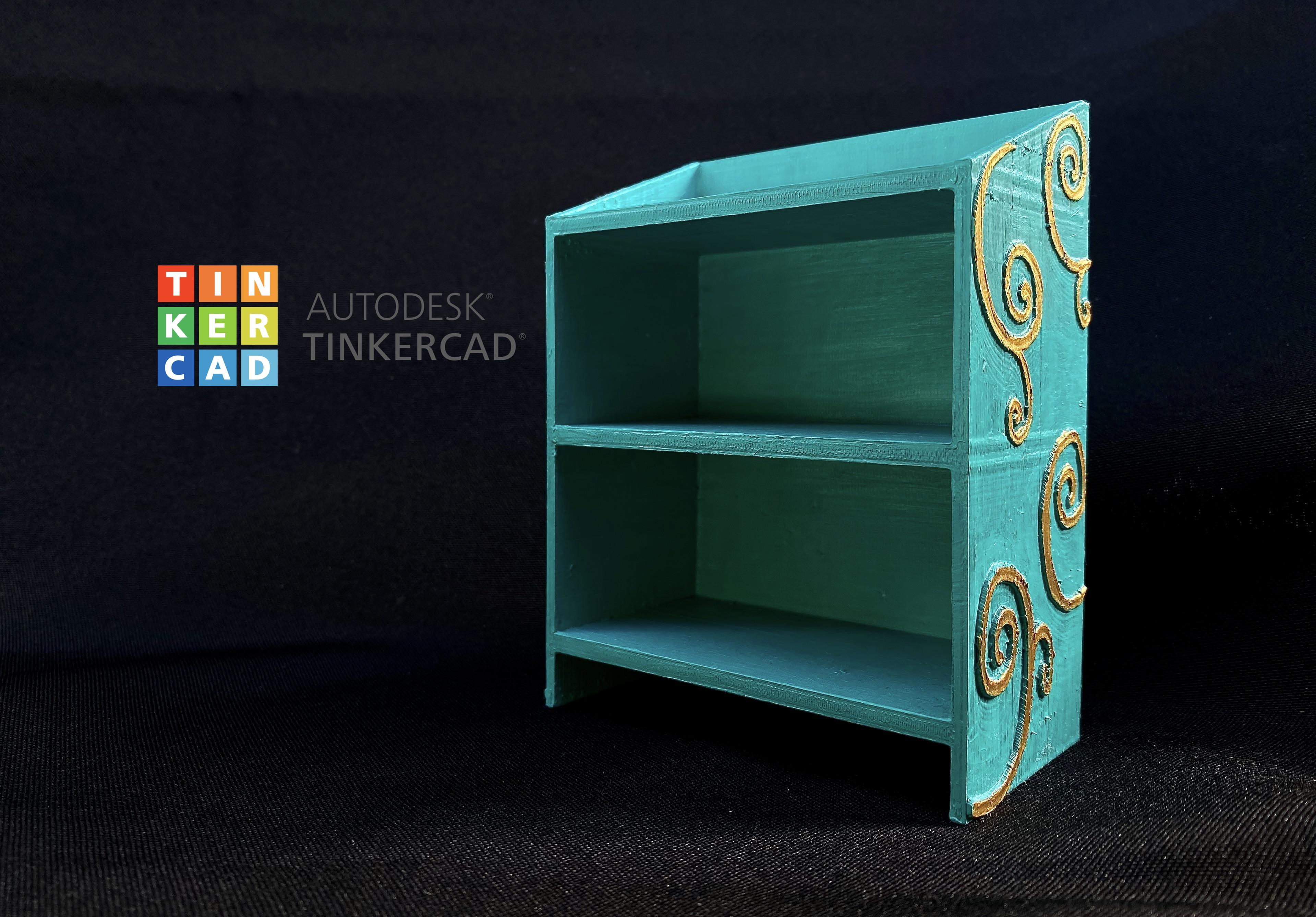 Mini Shelf (created With Tinkercad) 10 Steps (with Pictures