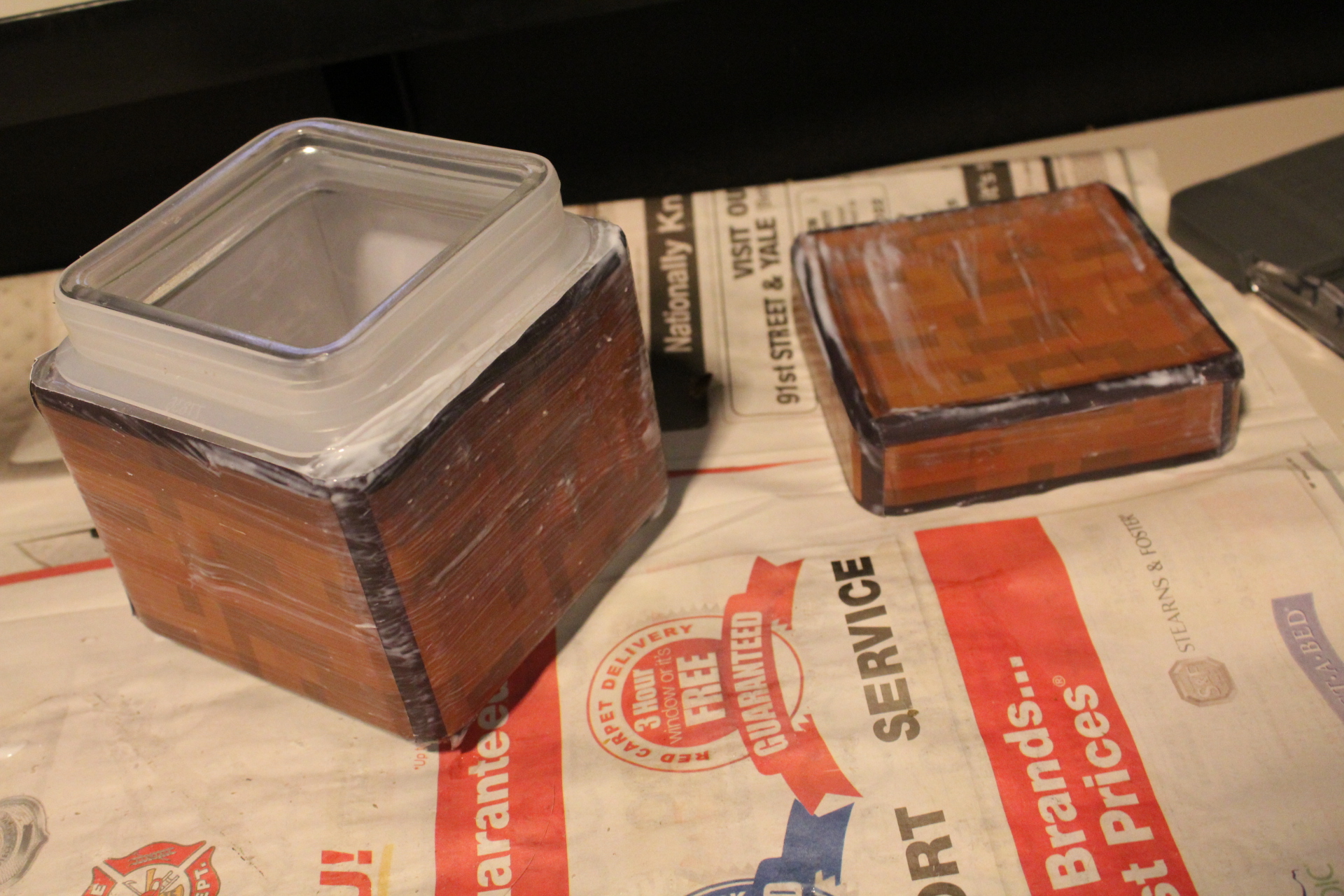 Dishwasher Safe Minecraft Cookie Jars 5 Steps Instructables