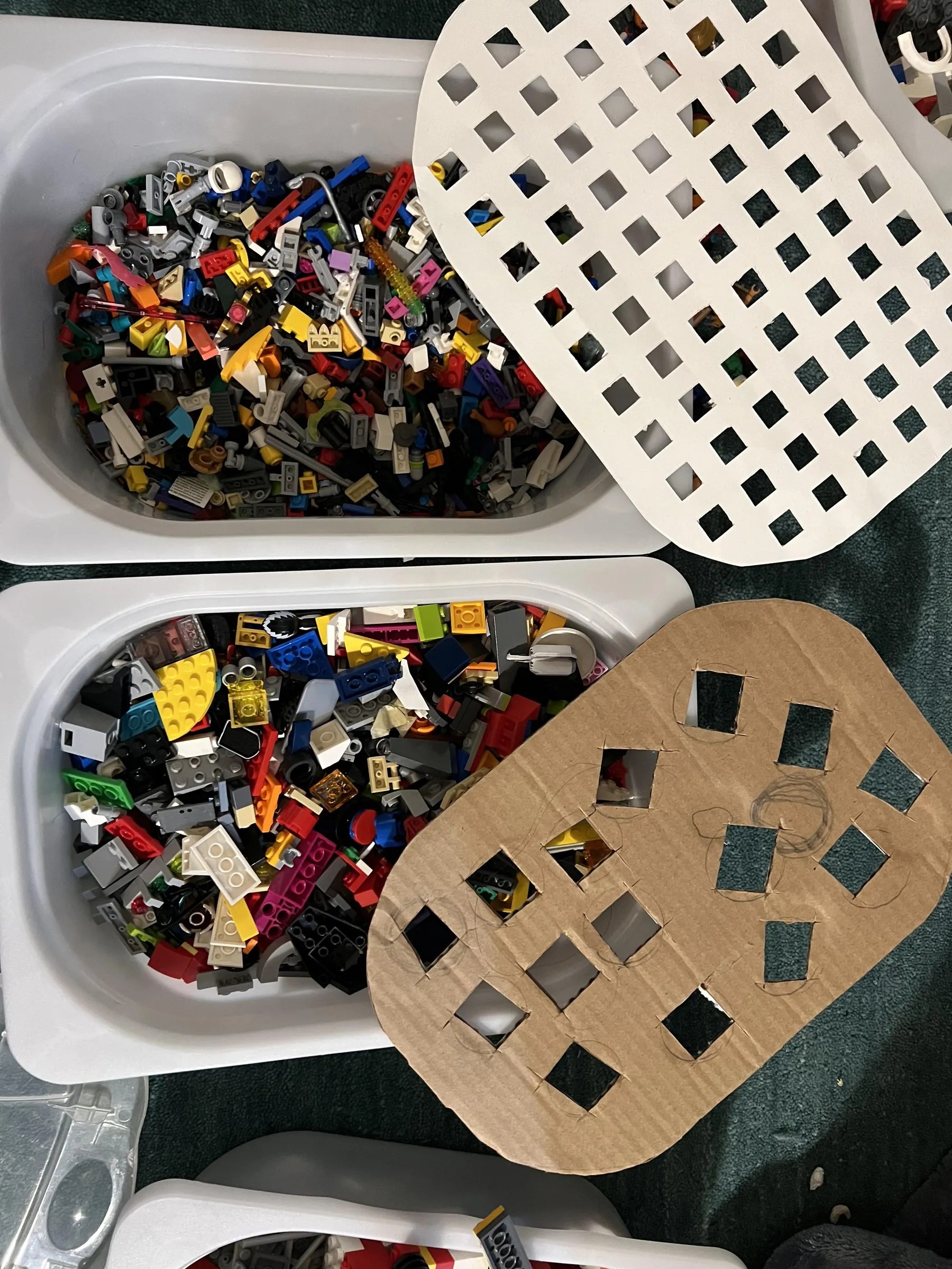 Simple Filter for Sorting Lego Bricks and Pieces Instructables