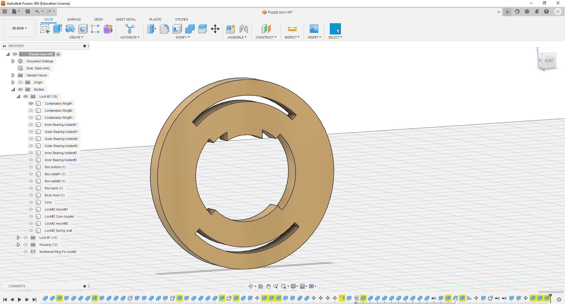 Puzzle Box in Fusion 360 4 Steps Instructables