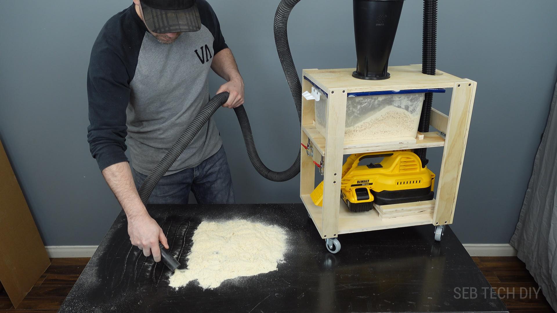 Cordless Dust Collector Cart 19 Steps (with Pictures) Instructables