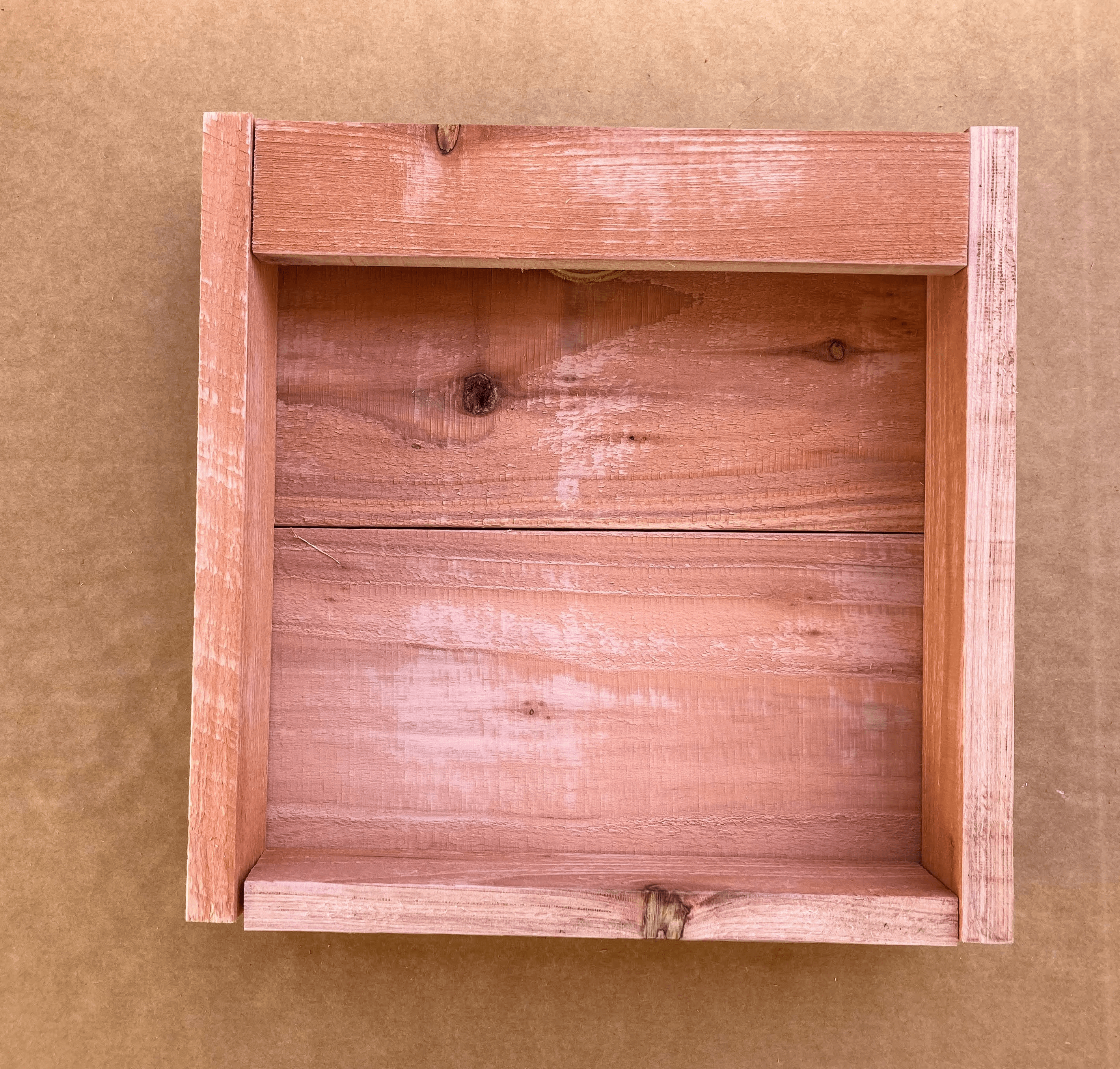 Wood Wall Hanging Box for Succulents 3 Steps (with Pictures