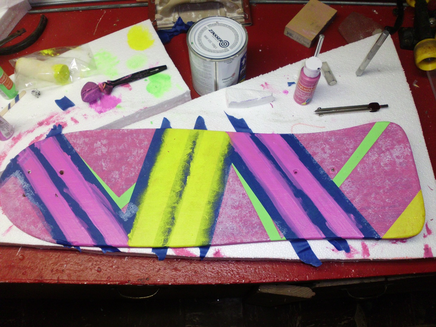 Back to the Future Vintage Skateboard Restoration 7 Steps (with