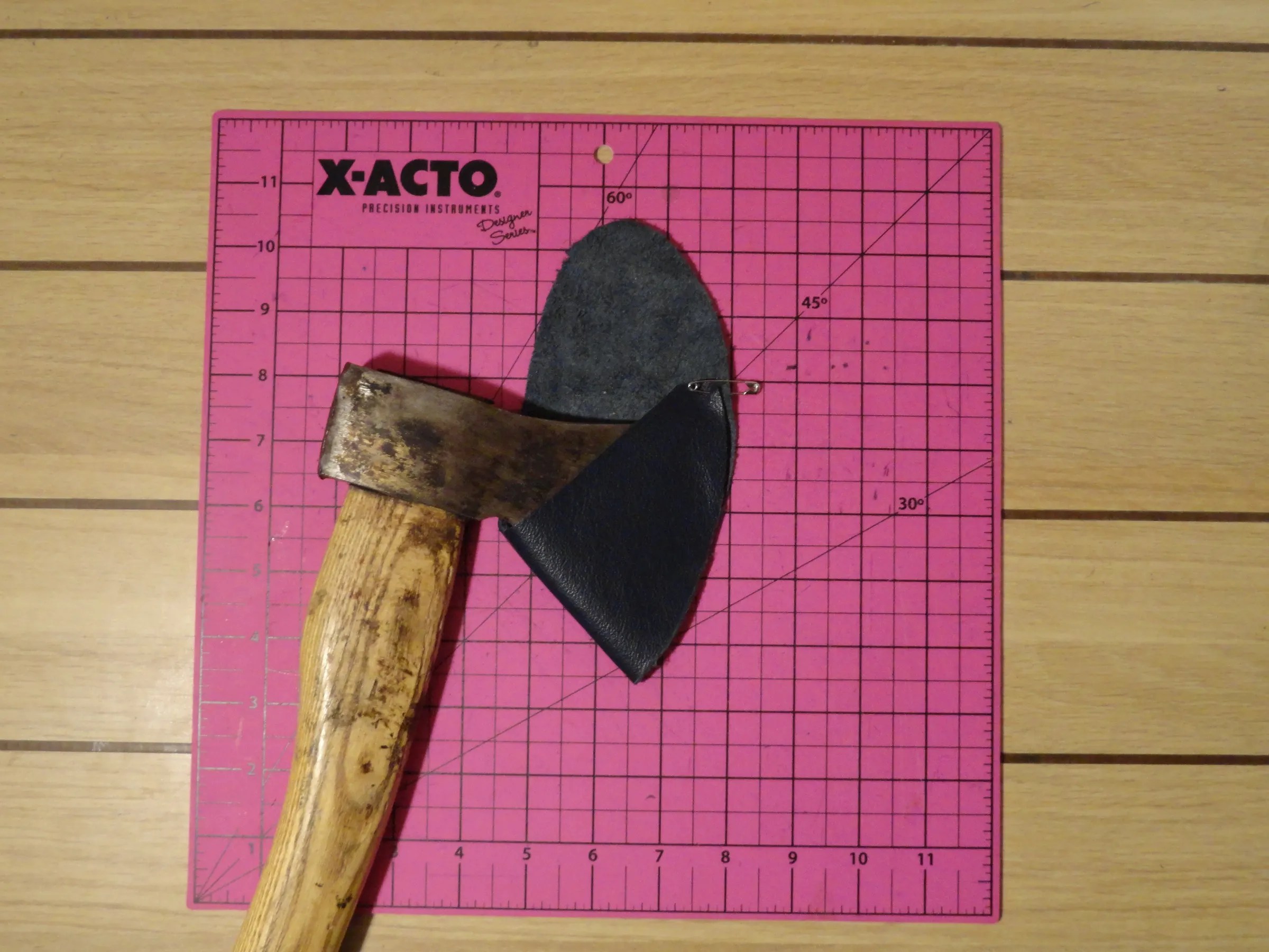 Leather Hatchet Sheath 9 Steps (with Pictures) Instructables
