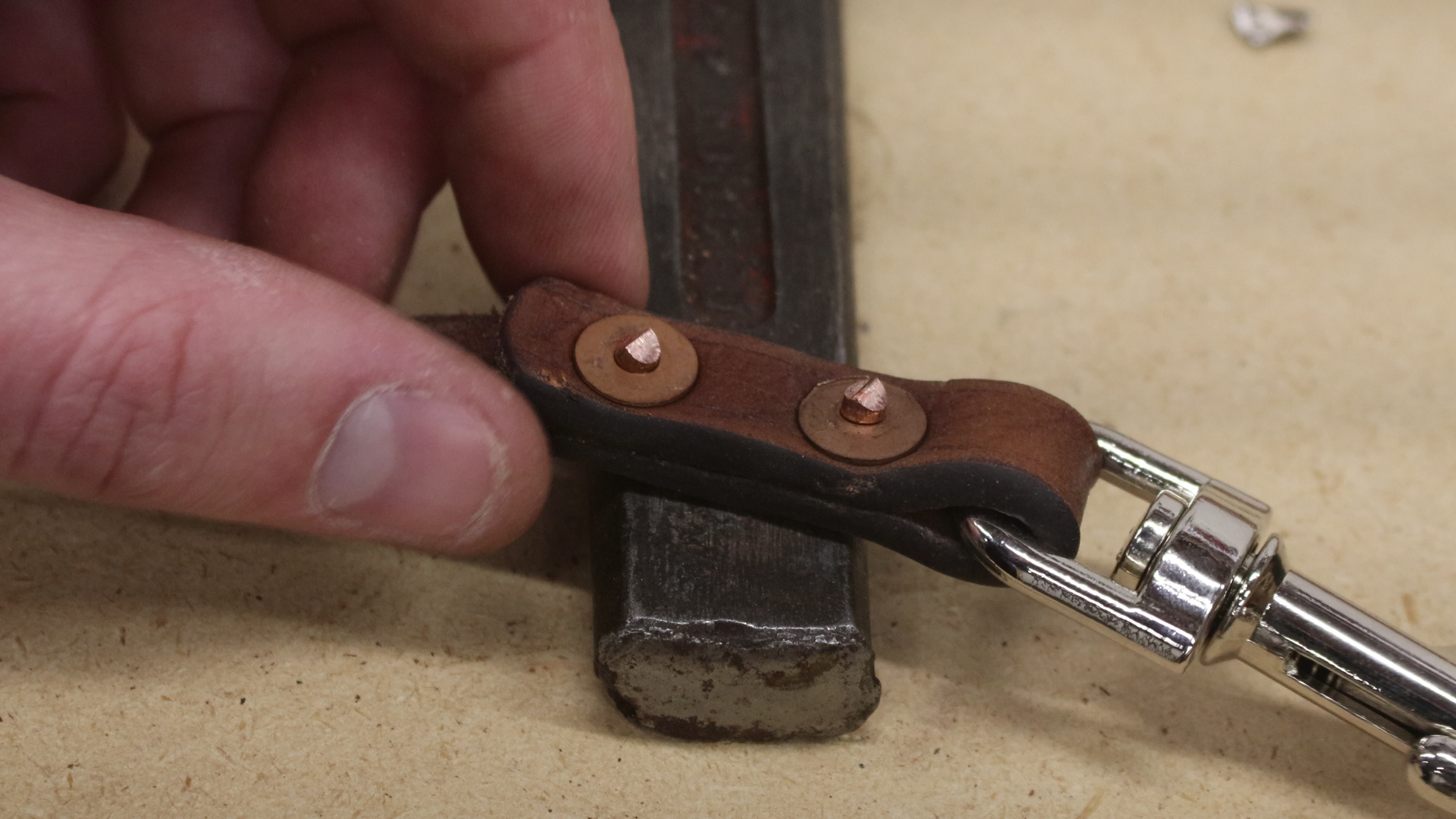 How to Replace the Clasp on a Leather Dog Leash 4 Steps Instructables