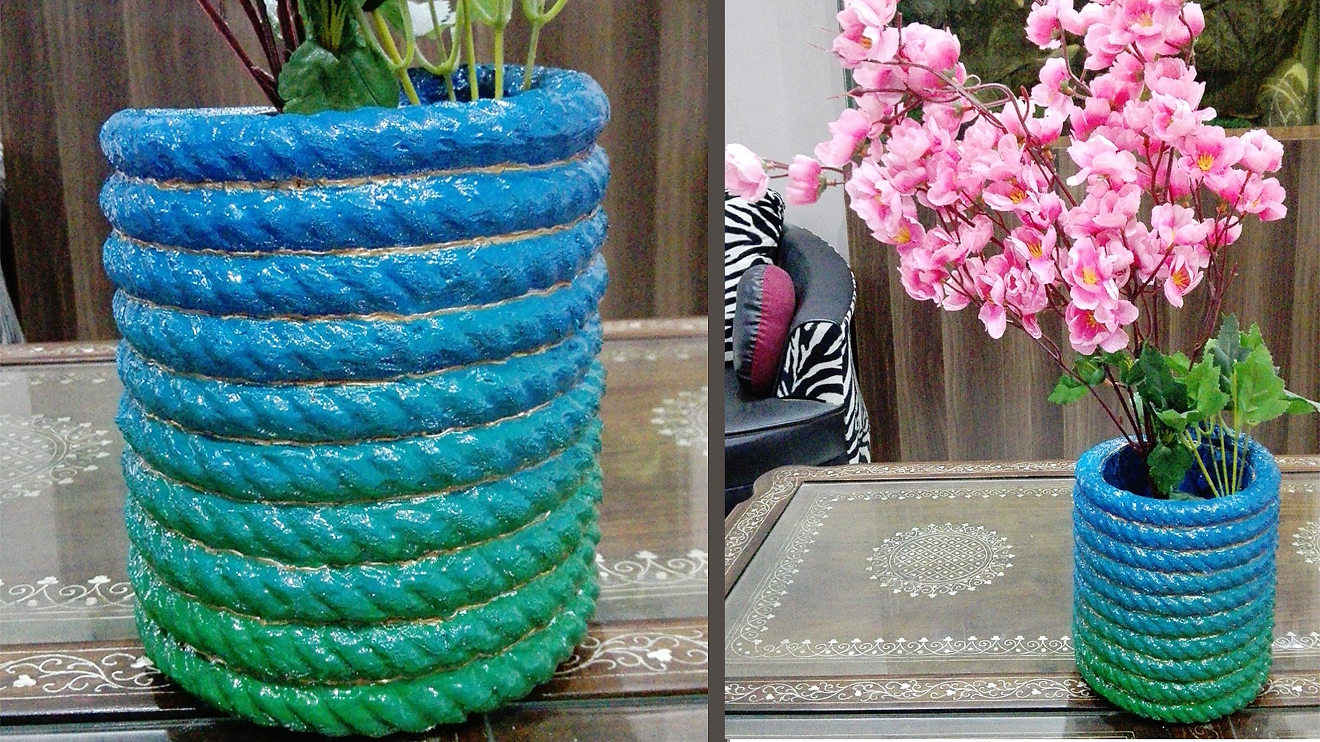 DIY Cement Vase 4 Steps Instructables