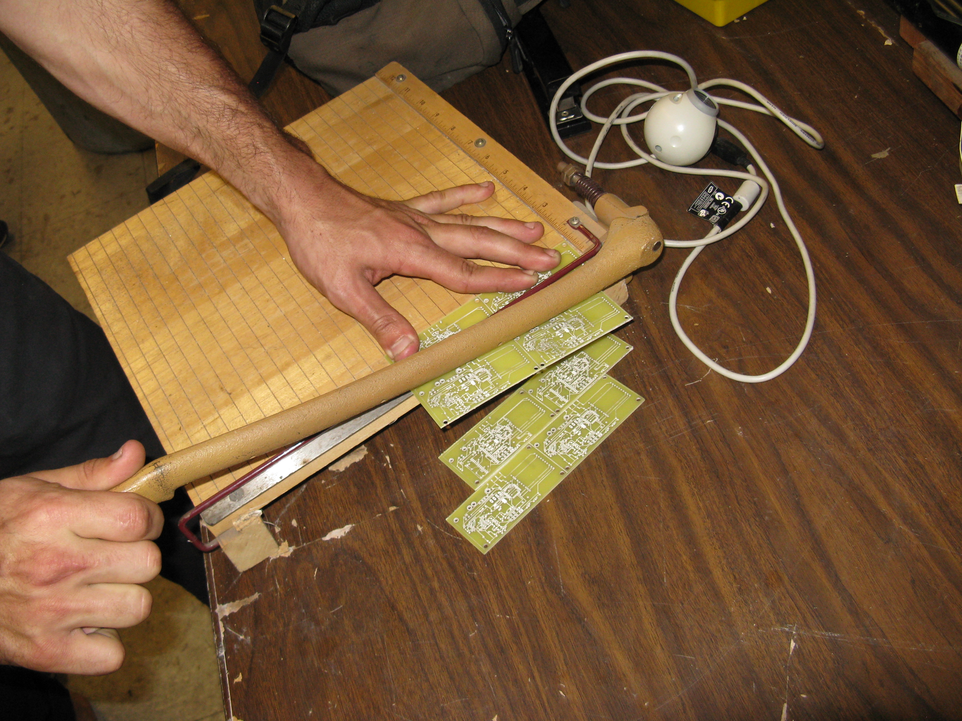 Cut Circuit Boards With a Paper Cutter Instructables