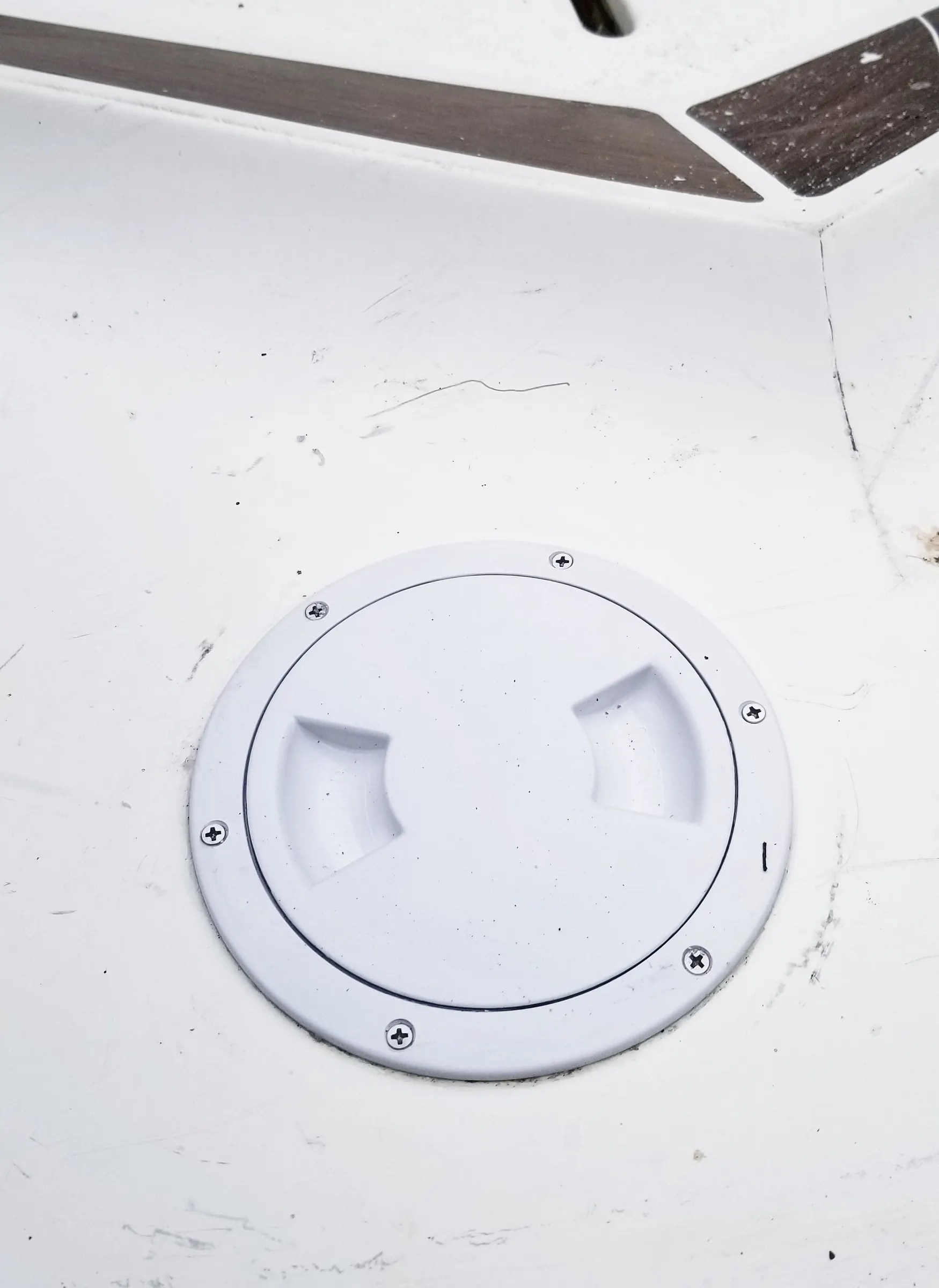 Install an Inspection Port in a Sunfish Sailboat 10 Steps Instructables