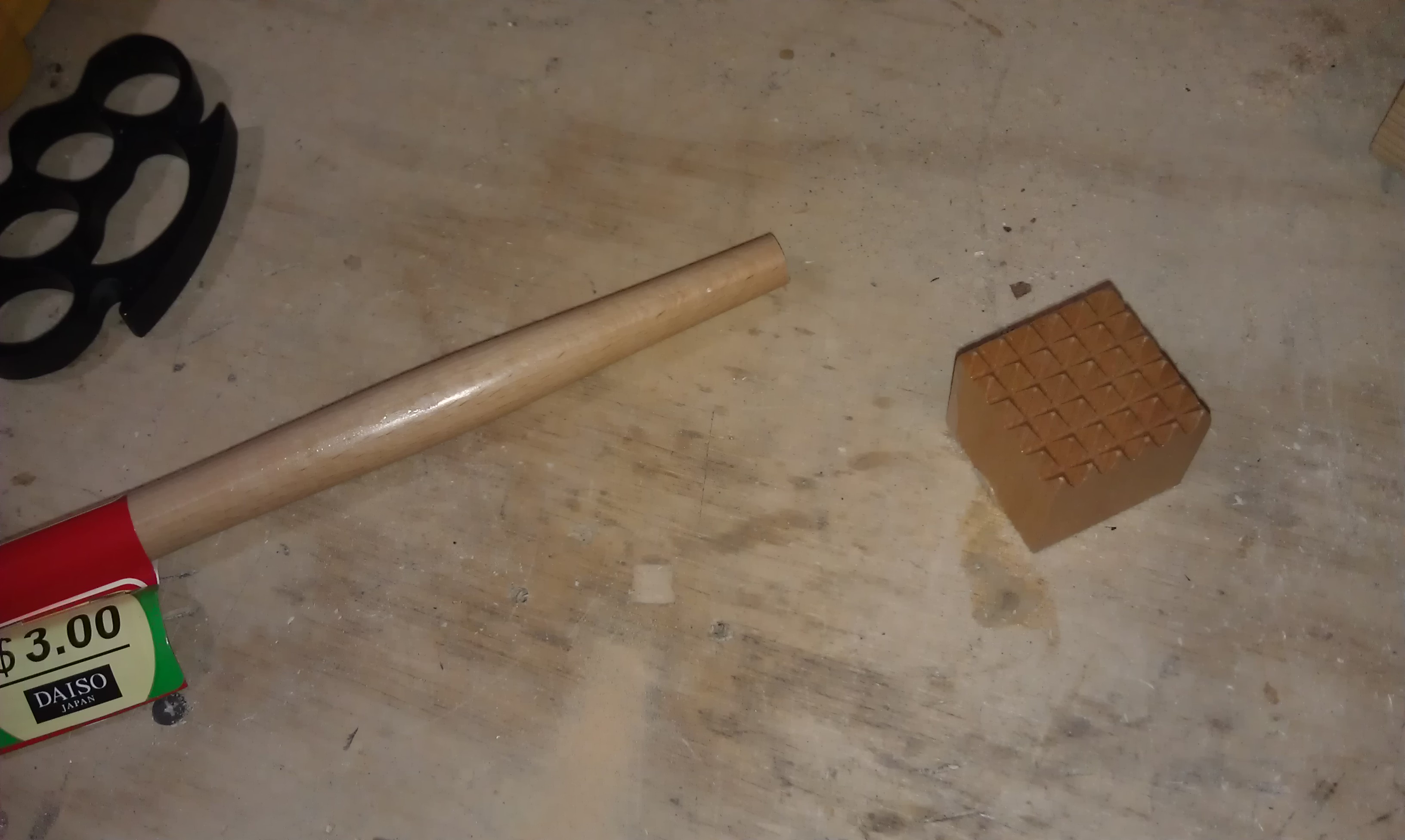 Knuckle Duster Meat Tenderizer 5 Steps (with Pictures) Instructables