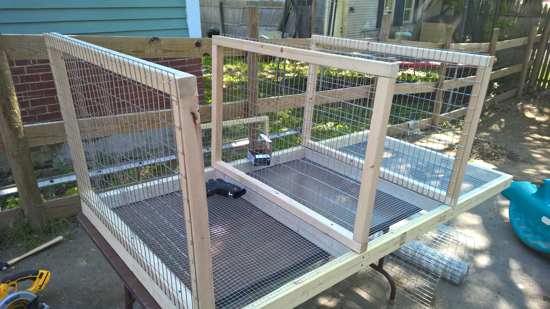 Building a Sectional Rabbit Hutch 12 Steps (with Pictures