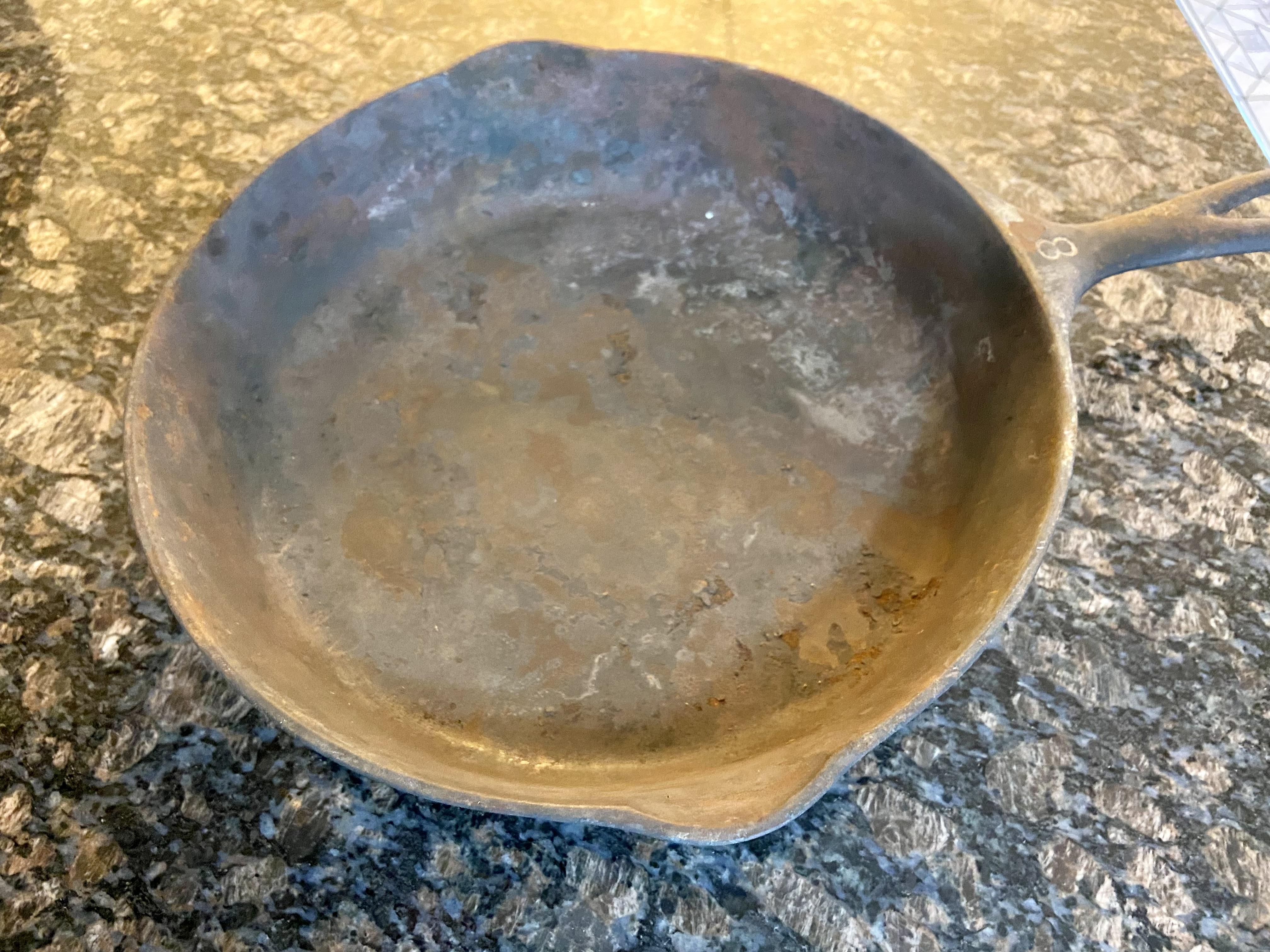 Wagner Cast Iron Pan Restoration 7 Steps (with Pictures) Instructables