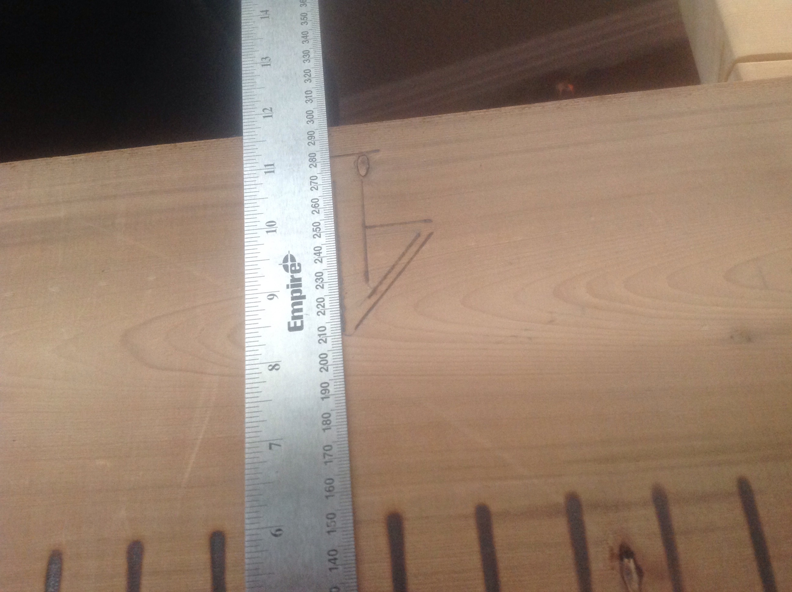 Cedar Wood Growth Chart Ruler Using Wood Burning Techniques 6 Steps