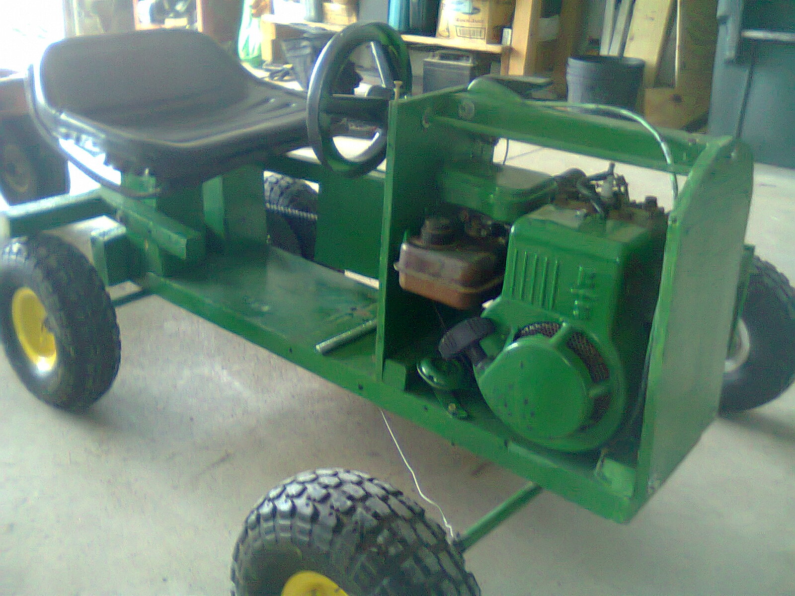 Mini Tractor From Go Kart Parts (with Pictures) Instructables