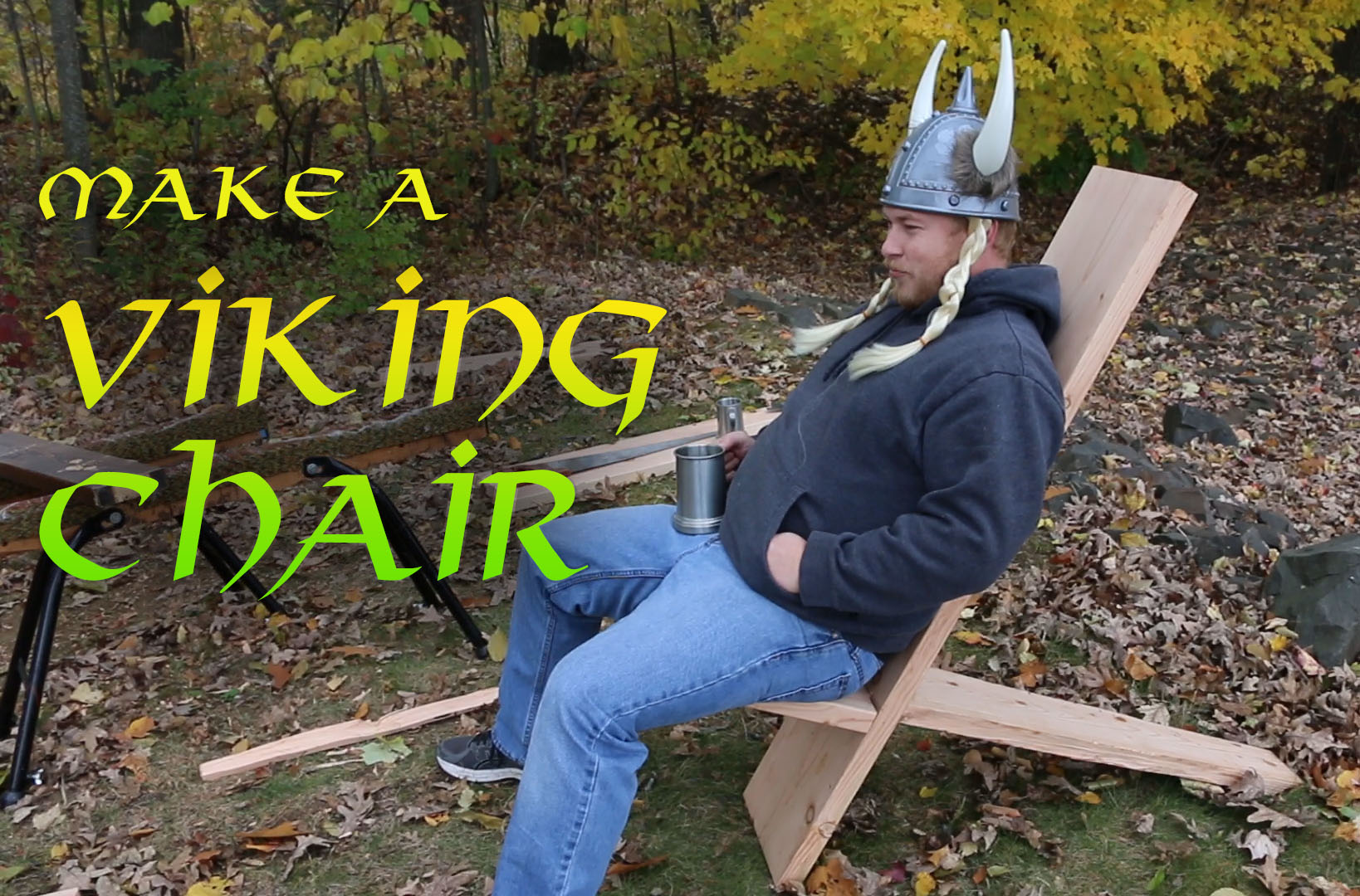 Make a Viking Chair With Hand Tools! 3 Steps Instructables