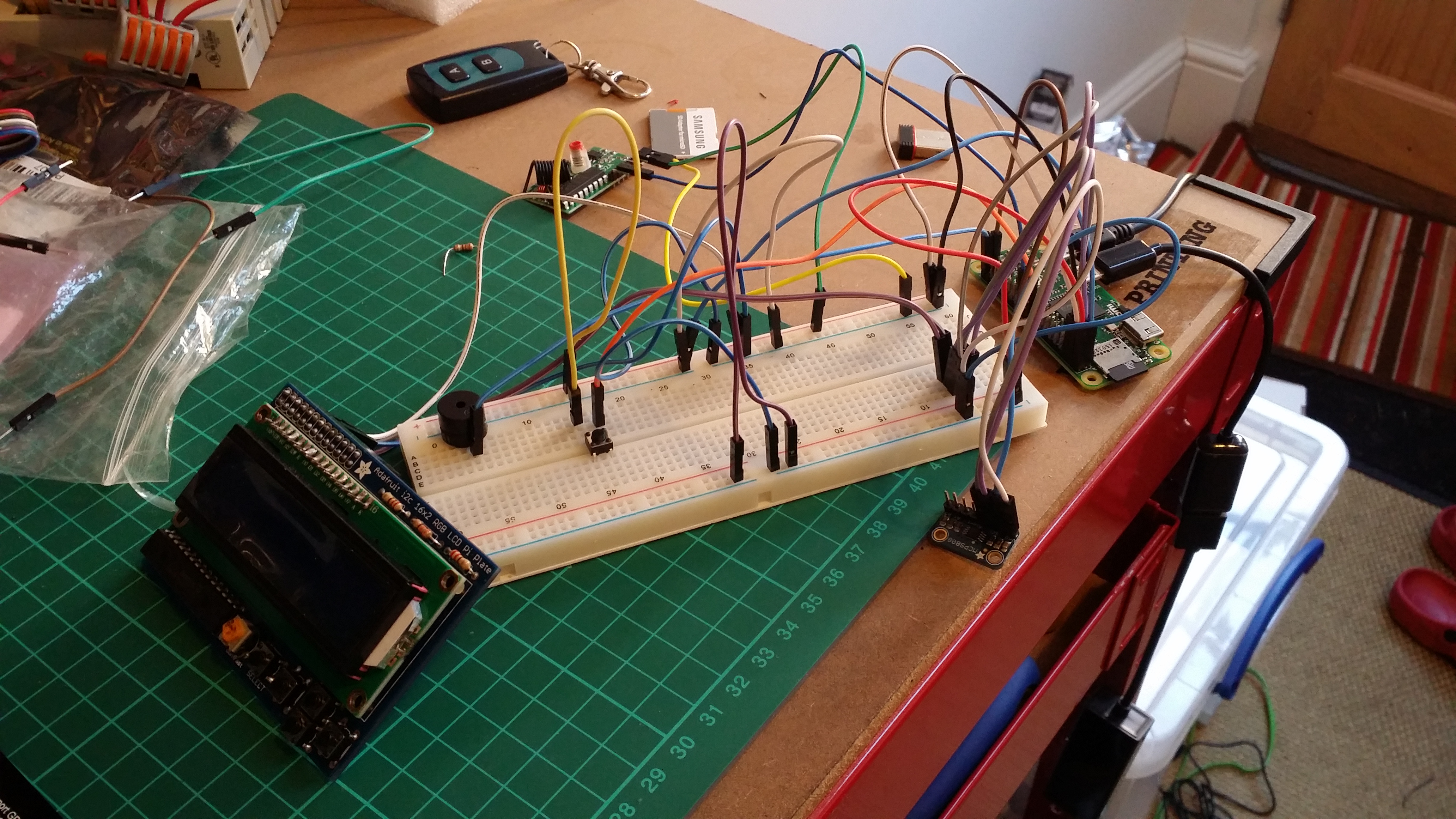Remote Controlled Raspberry Pi Alarm Clock 7 Steps (with Pictures