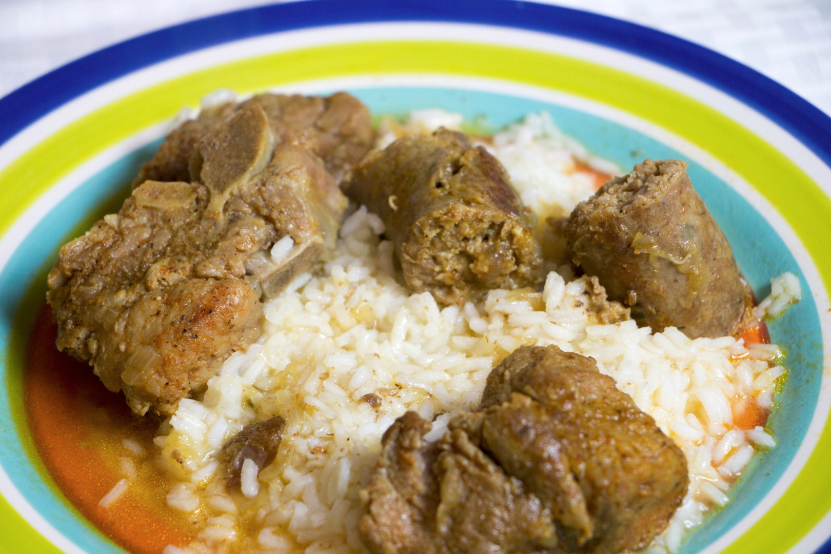 Cajun Rice and Gravy! Pork and Sausage 3 Steps Instructables