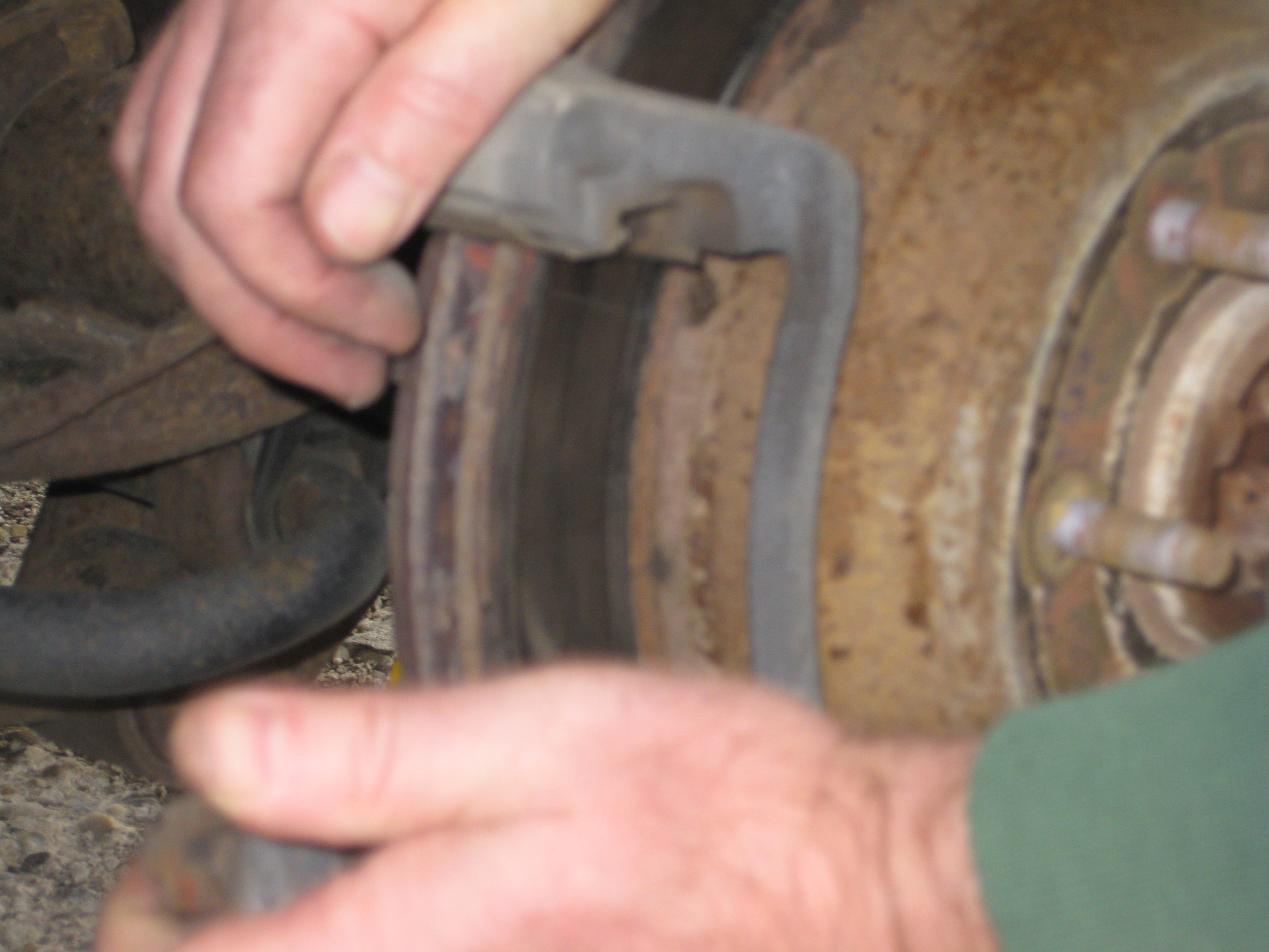 How to Replace the Brakes (Rotors/Pads) on a GMC Envoy With/For Your Dad 12 Steps (with