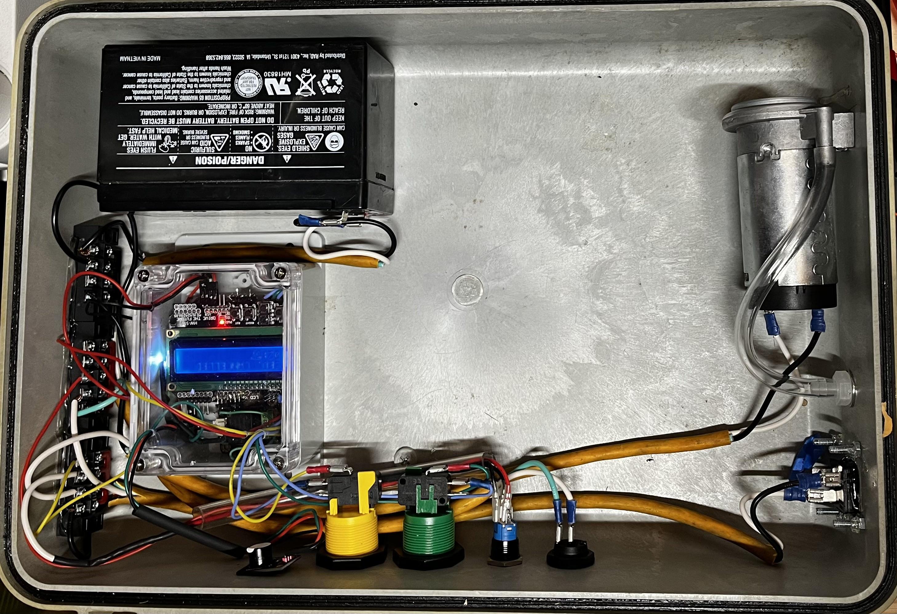 New Ollie Electronic Loudhailer Arduino Implementation of a Timed