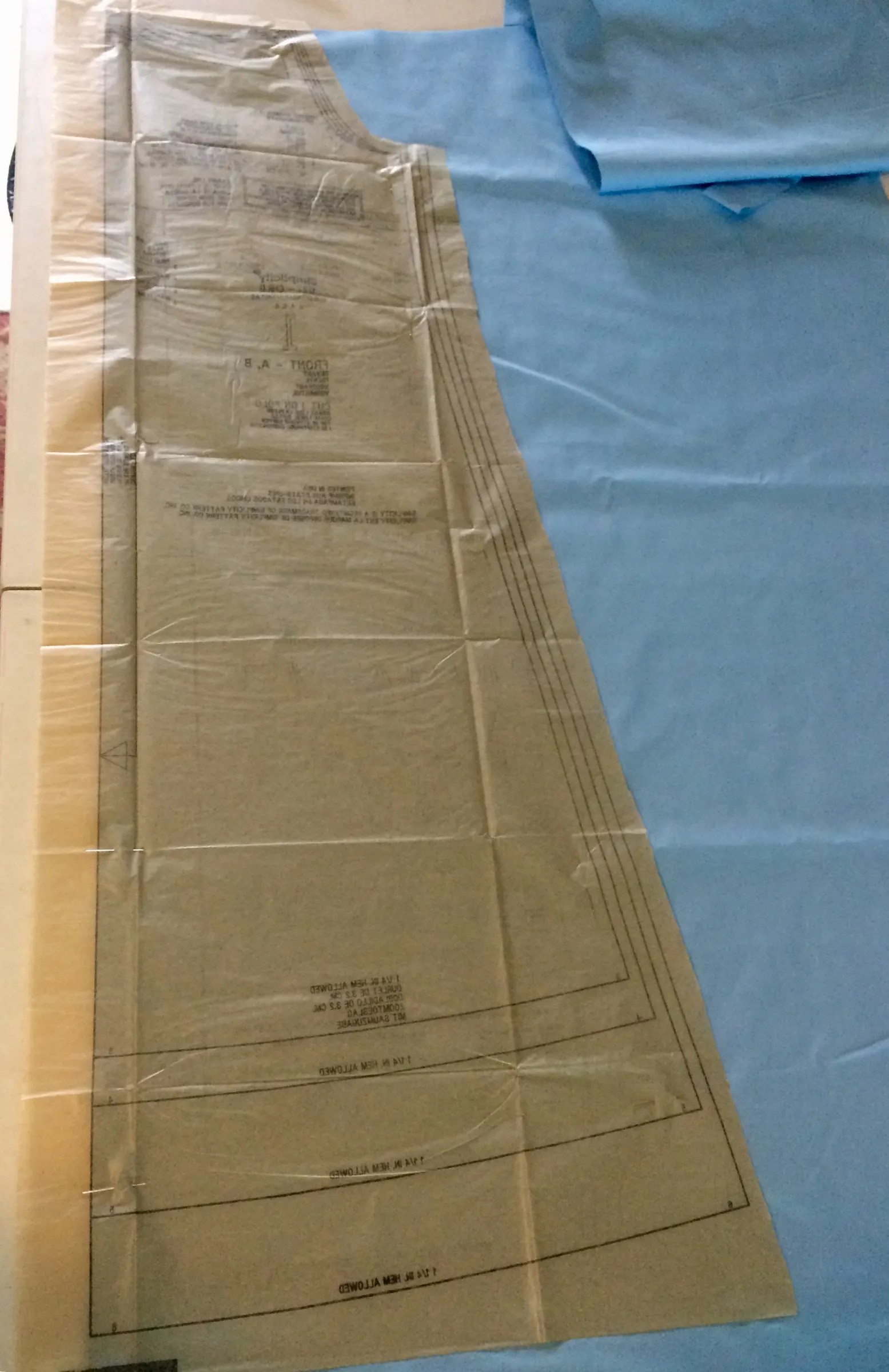 Simple Wendy Darling Dress Following and Modifying a Pattern 7 Steps