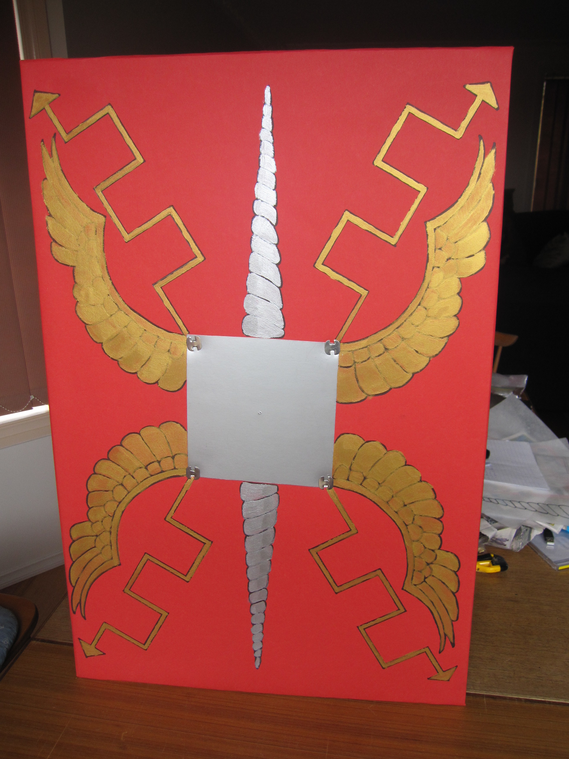 How to Make a Roman Shield 8 Steps Instructables