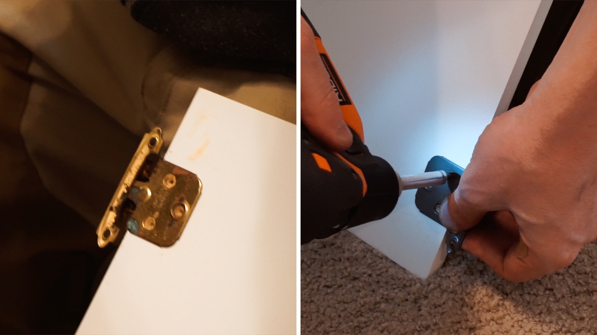 Refinish Brass Hardware Yourself // Powder Coating Project 4 Steps