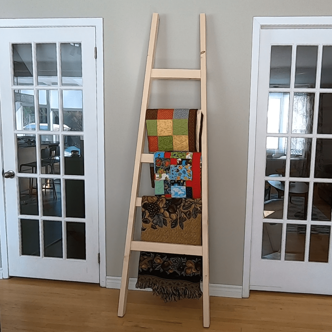 Angled Blanket Ladder 10 Steps (with Pictures) Instructables