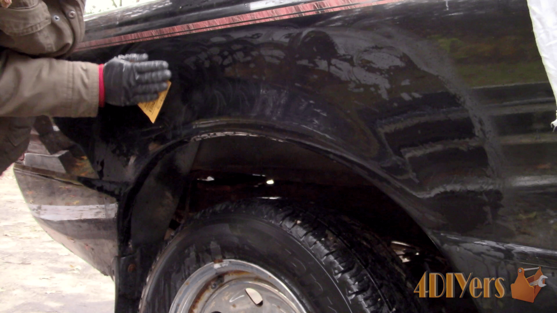 How to Fix Rust Holes on a Budget Using Fiberglass NO WELDING 10