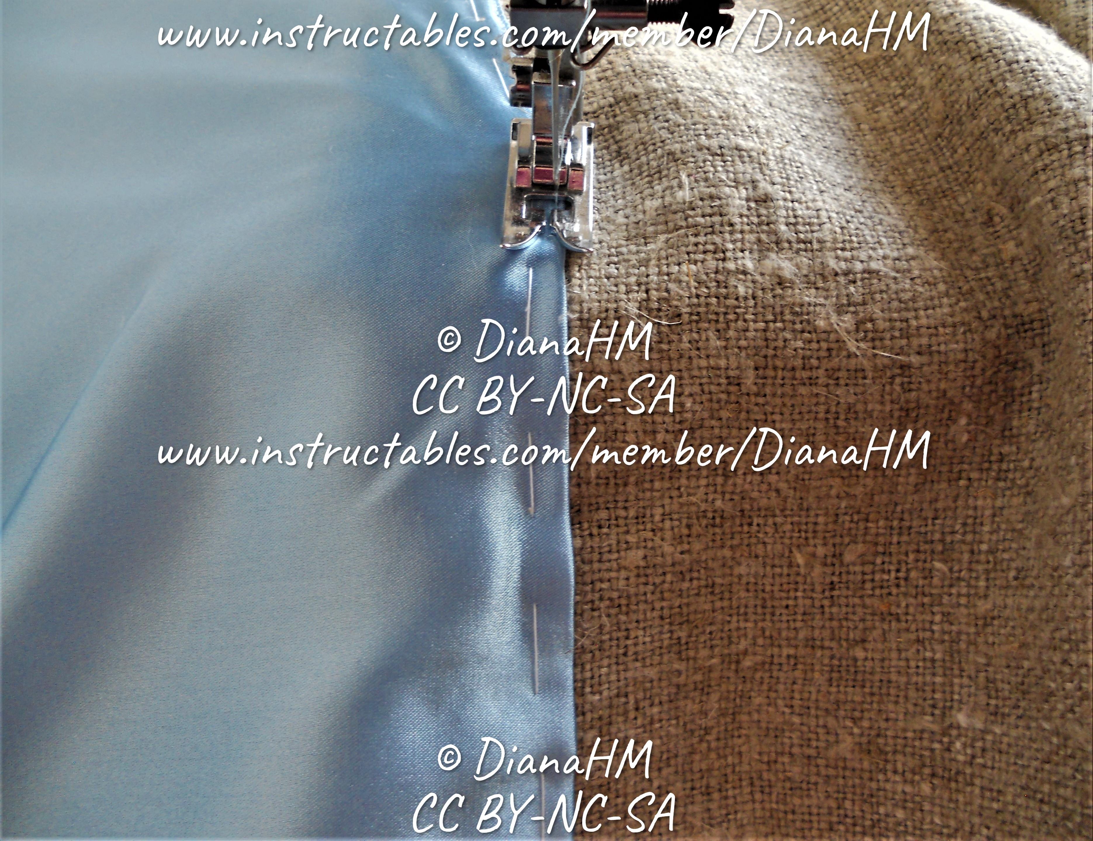 Burlap & Satin World Map Blanket 6 Steps (with Pictures) Instructables