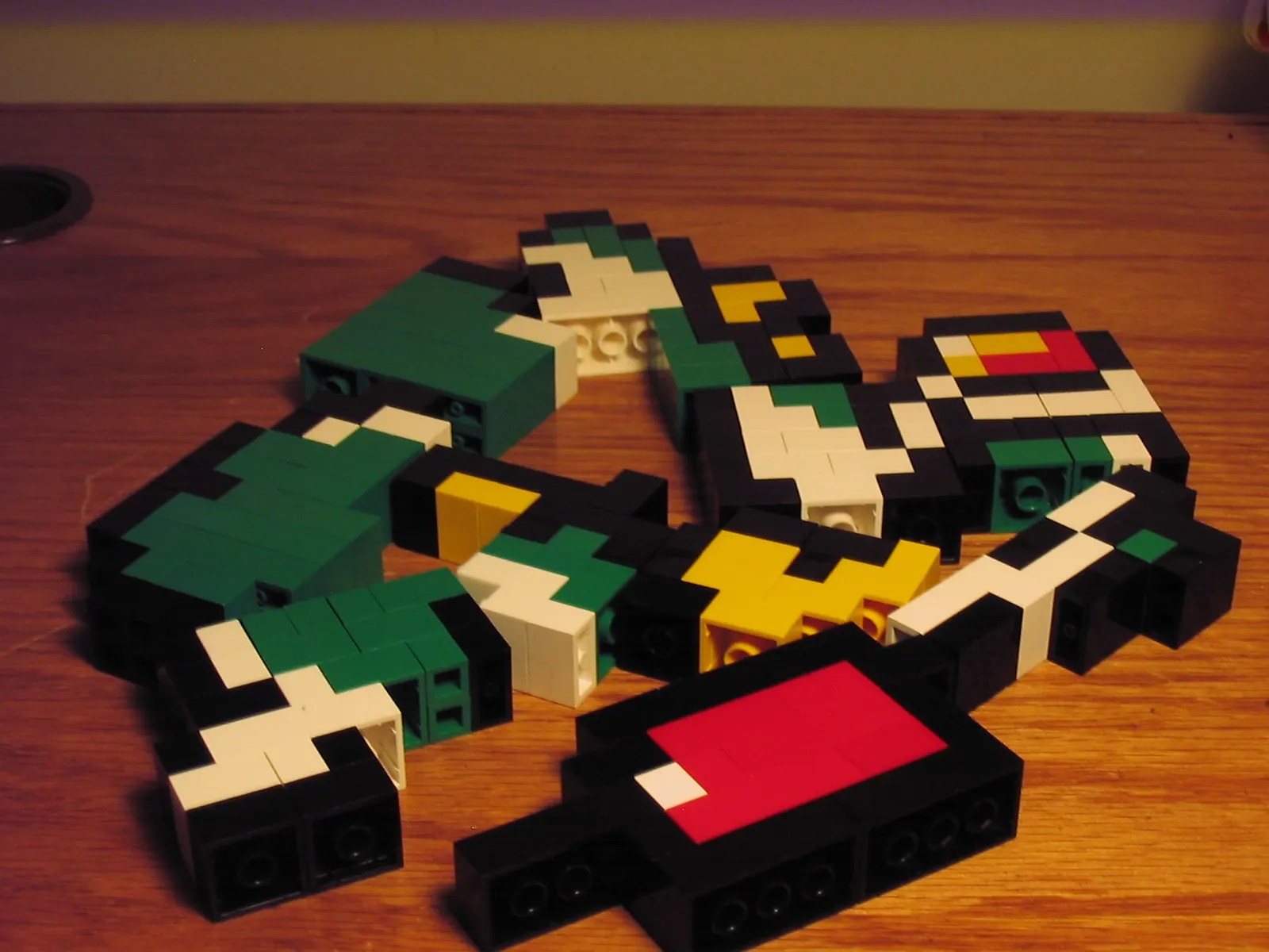 How to Make Yoshi Out of Legos 13 Steps Instructables