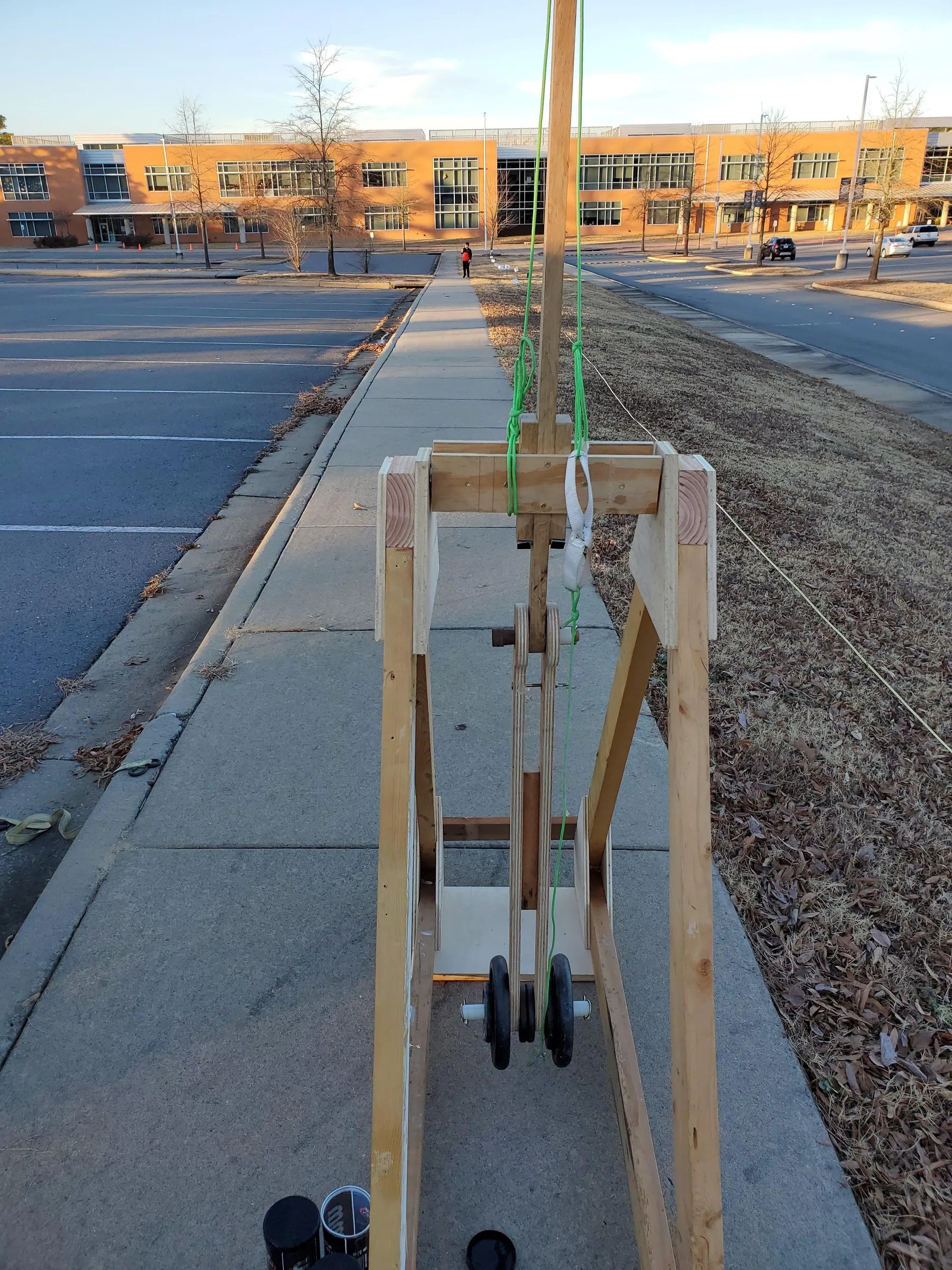 Simple Machine Tennis Ball Catapult 6 Steps (with Pictures