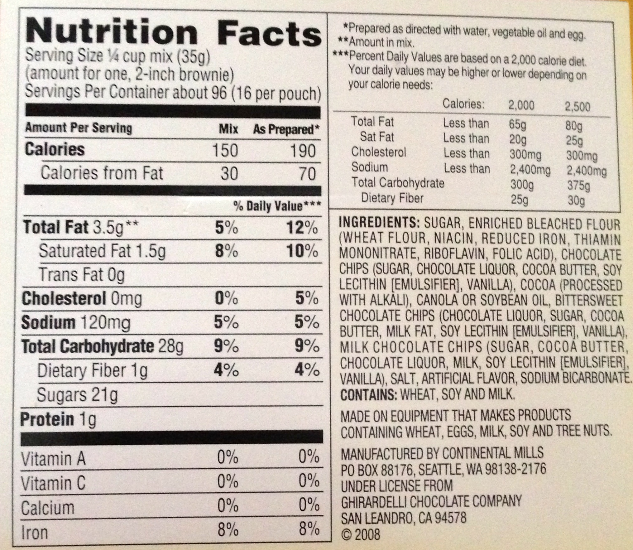 How to Make Ghirardelli Brownies 5 Steps Instructables